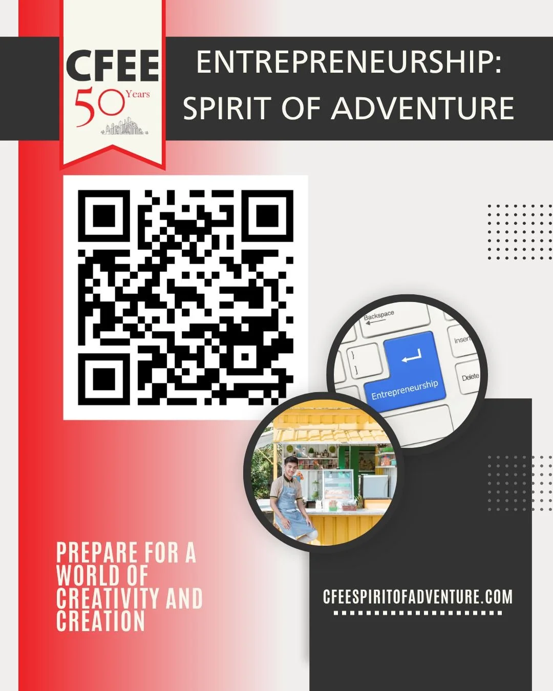 Ready to create something of your own?

Explore what it means to be an entrepreneur through the Spirit of Adventure resource. Build skills in creativity, problem-solving, and business basics&mdash;designed with youth in mind.

🚀 Start your journey a