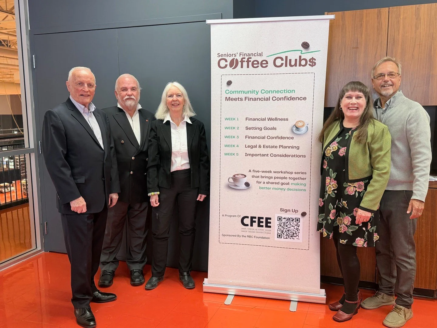 We were proud to officially launch Seniors&rsquo; Financial Coffee Clubs today.

This new initiative brings together small groups of seniors for open, guided conversations about money &mdash; from financial wellness to estate planning.

More importan
