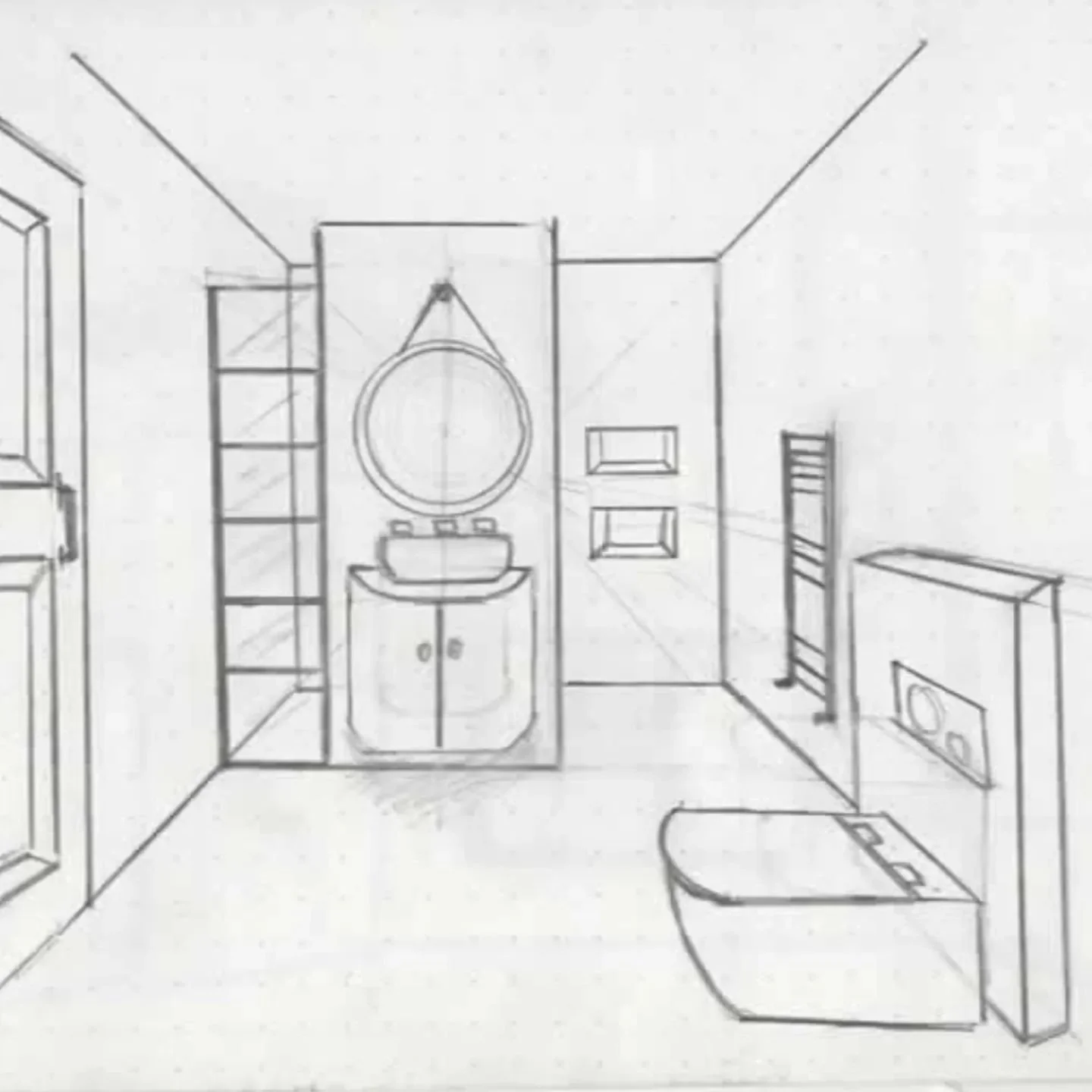 To get an idea down sometimes I feel its best to sketch it out. Here one of my clients was looking for something different.
I took that idea of something different and came up with this 
Safe to say they absolutely loved the idea and it really helped