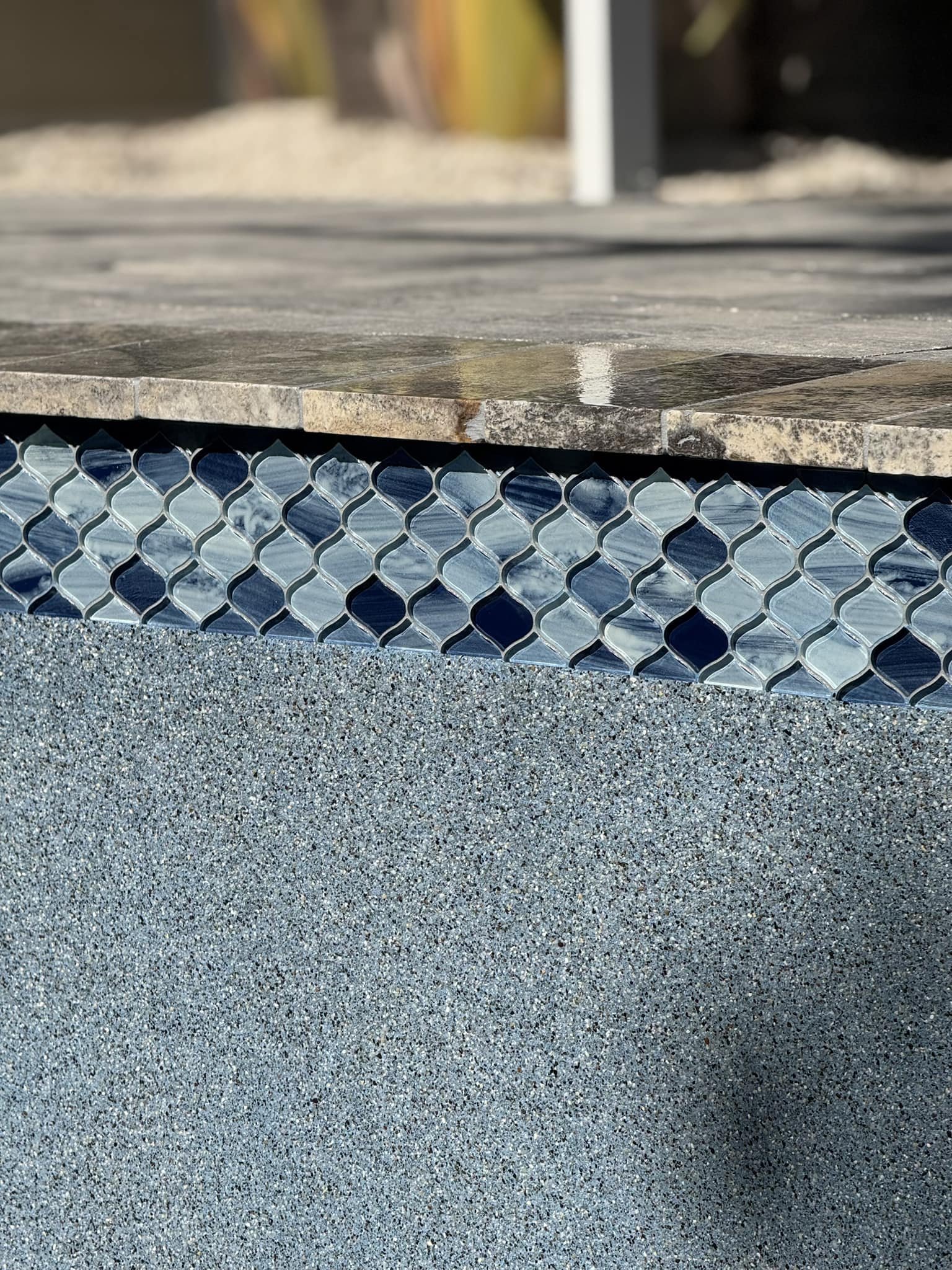 PebbleSheen Aqua Blue