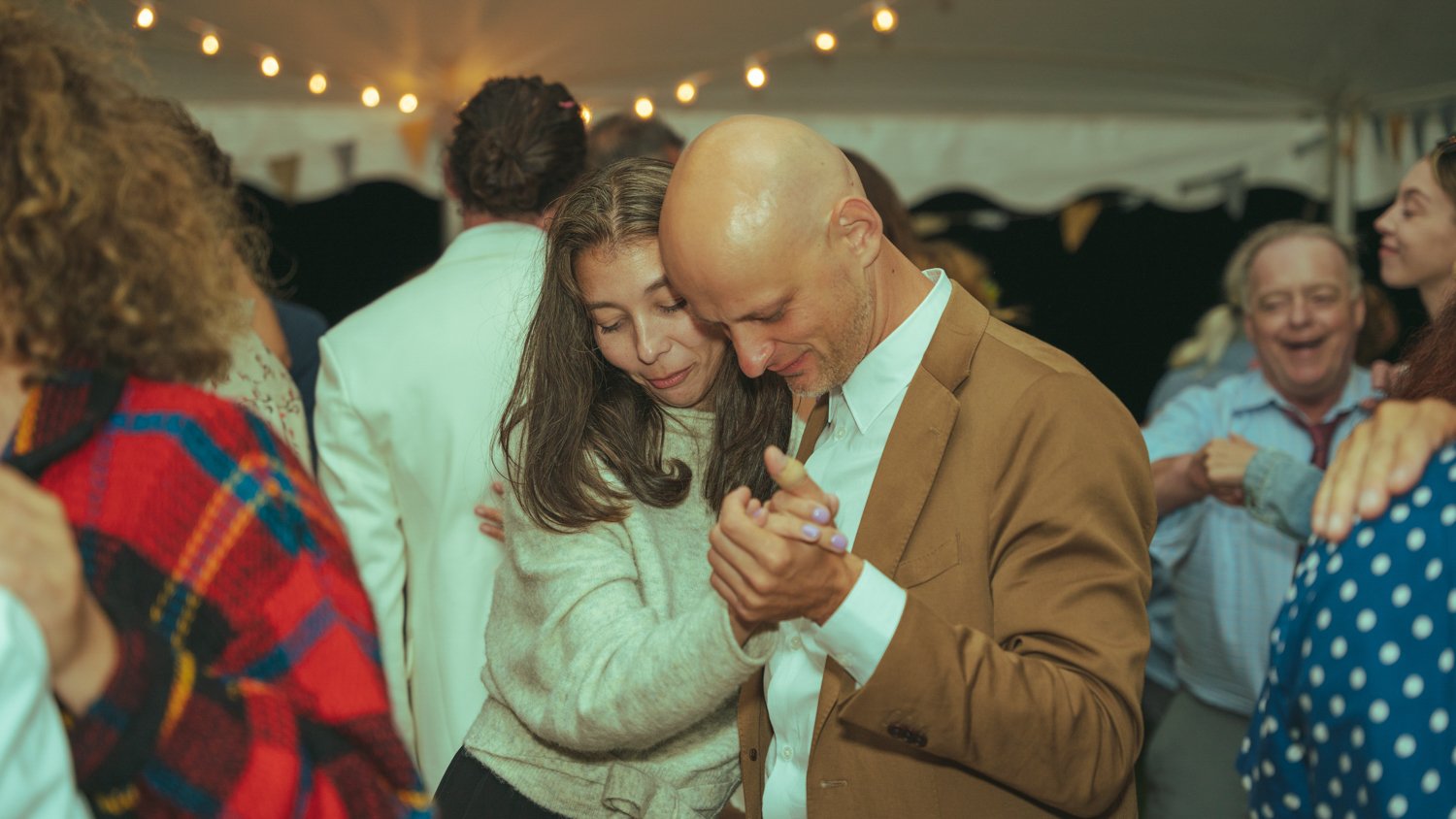 dancing and having fun during the outdoor wedding beautiful wedding candid moment