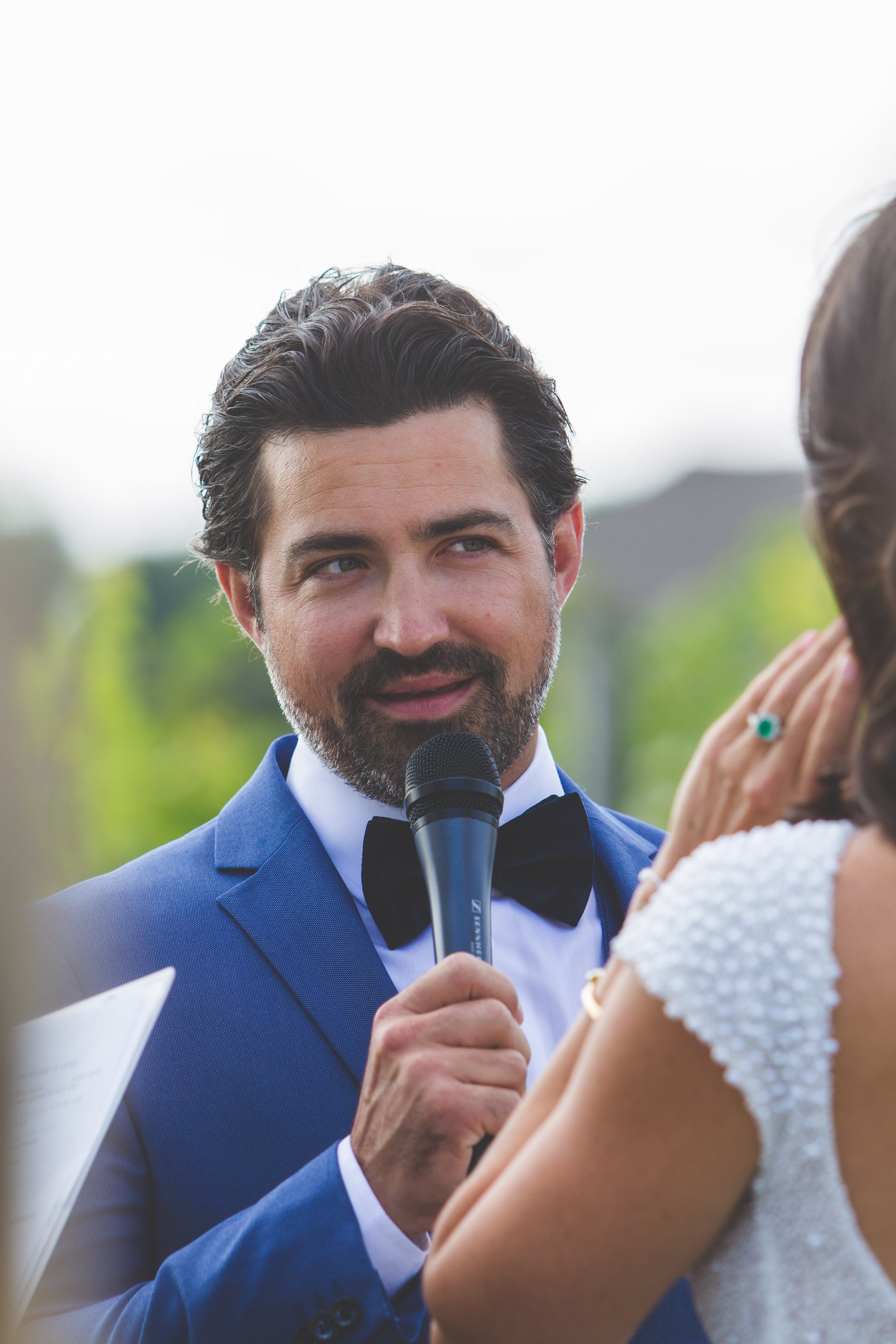 Beautiful wedding at Winery outdoor wedding handsome groom