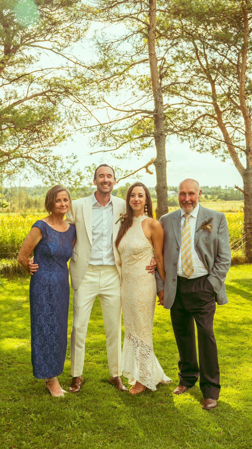 candid family photo during the beautiful wedding outdoor wedding candid moment