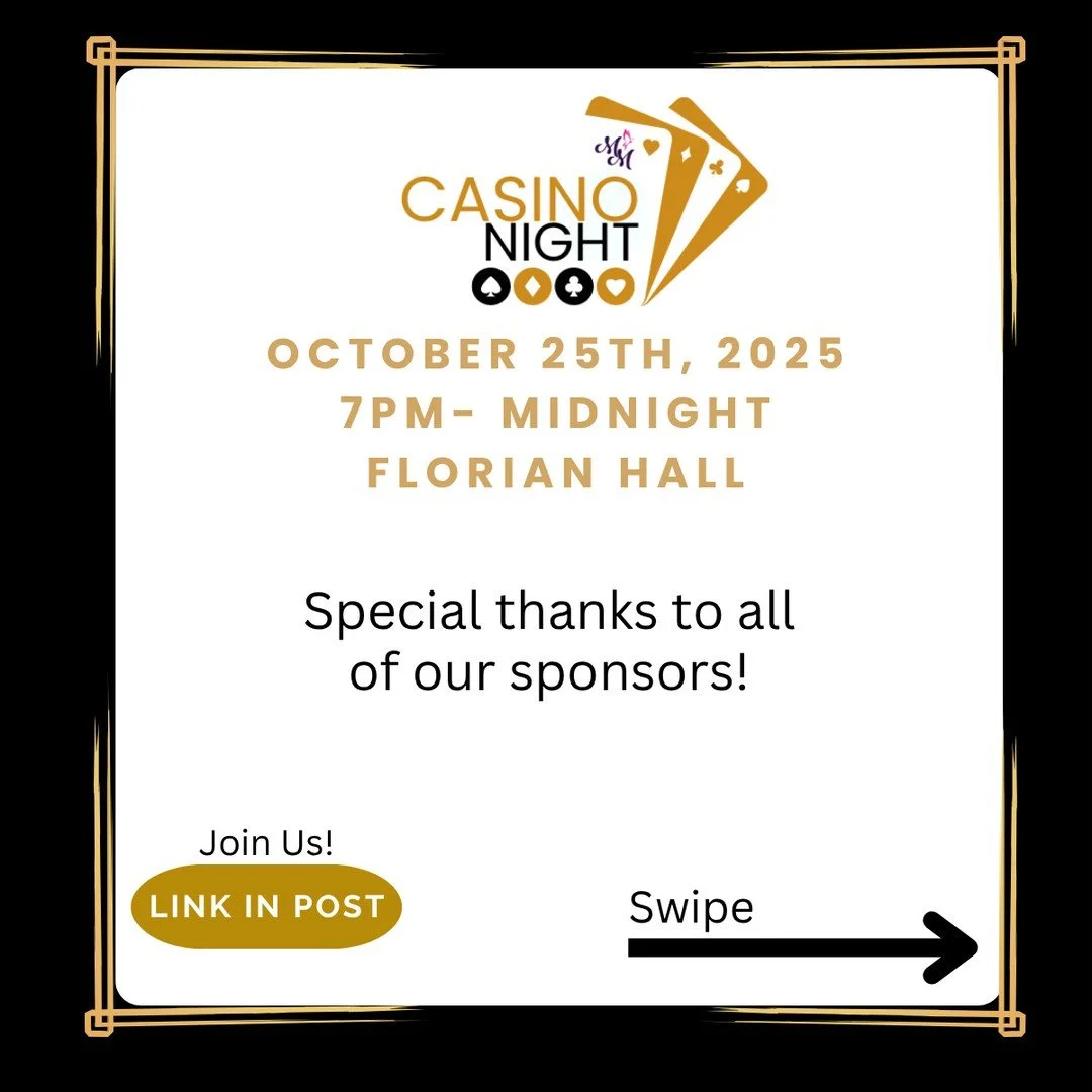 🎲✨Thank You to Our Incredible Casino Night Sponsors! ✨🎲⁠
⁠
We&rsquo;re just days away from one of the top nights of the year, Marisa&rsquo;s Mission Casino Night! None of it would be possible without the amazing support of our sponsors who help mak