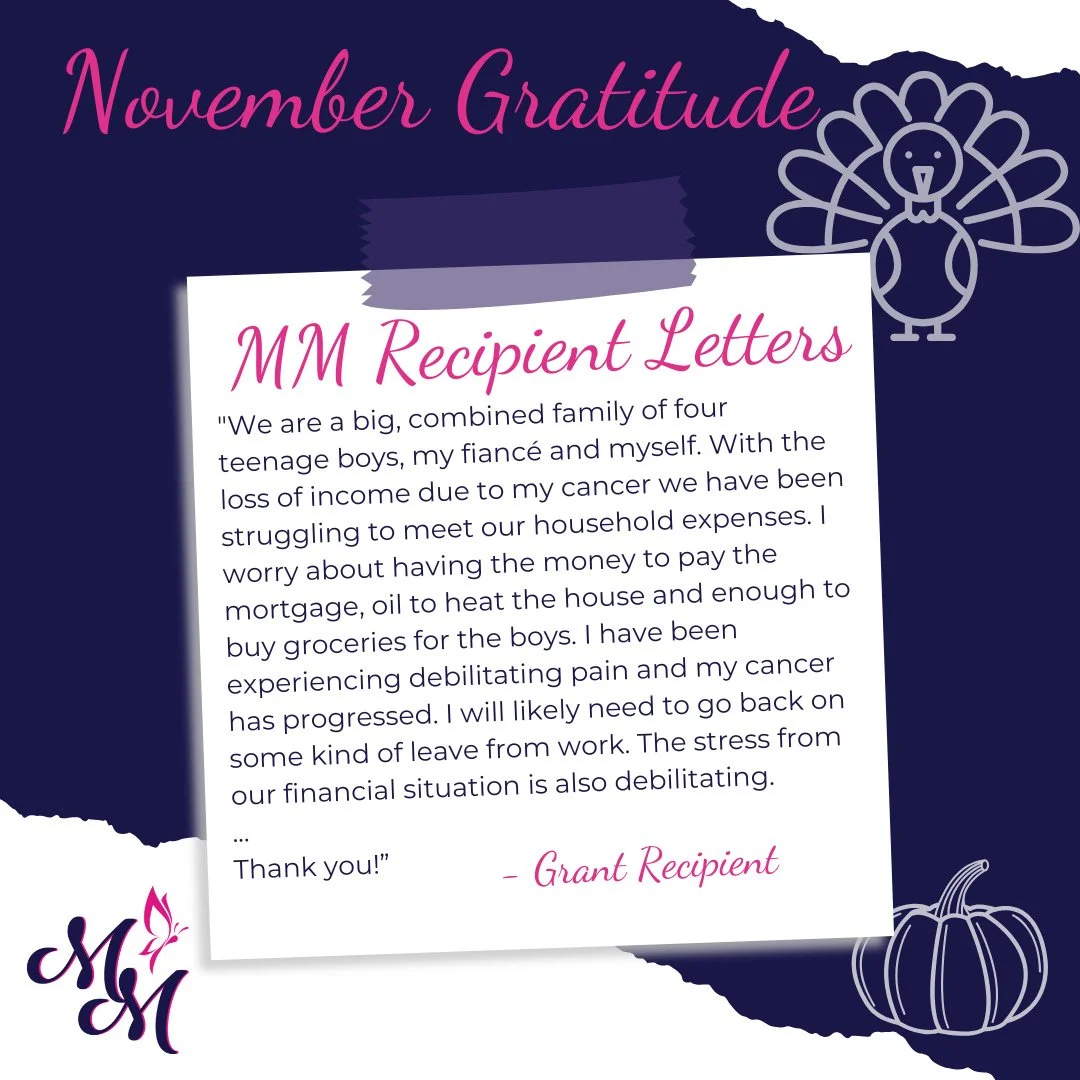 Tomorrow is Giving Tuesday ⁠
⁠
A day dedicated to lifting others up when they need it most.⁠
⁠
As we prepare for this impactful day, we&rsquo;re sharing a message from one of our recent grant recipients. A parent navigating cancer, financial hardship