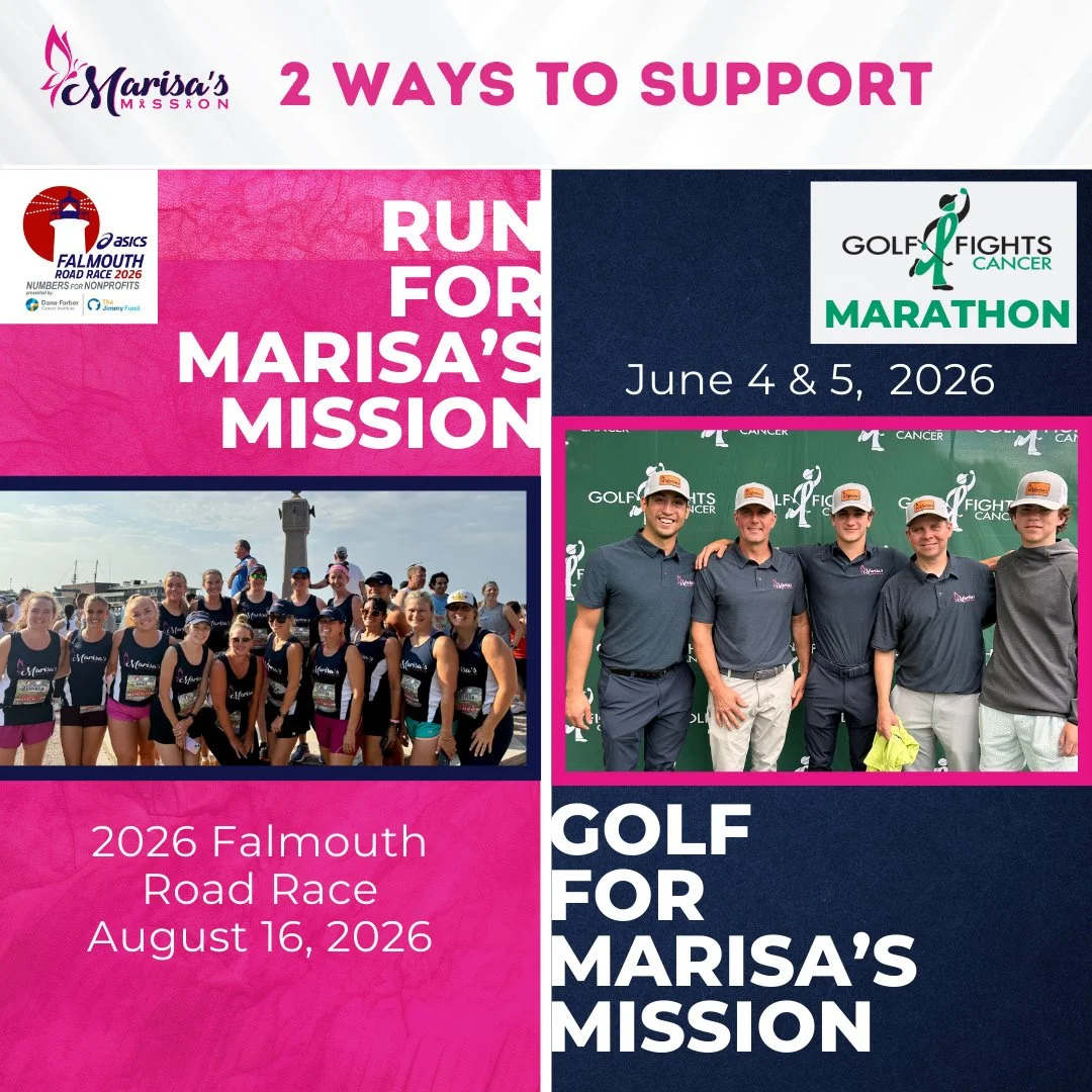 ⛳🏃&zwj;♀️ Calling All Golfers &amp; Runners! 🏃&zwj;♂️⛳⁠
We&rsquo;re looking for volunteers to represent Marisa&rsquo;s Mission at two incredible upcoming events.  We&rsquo;d love YOU to join either team (or both)!⁠
⁠
💚 June 4 or 5 | Golf Fights Ca