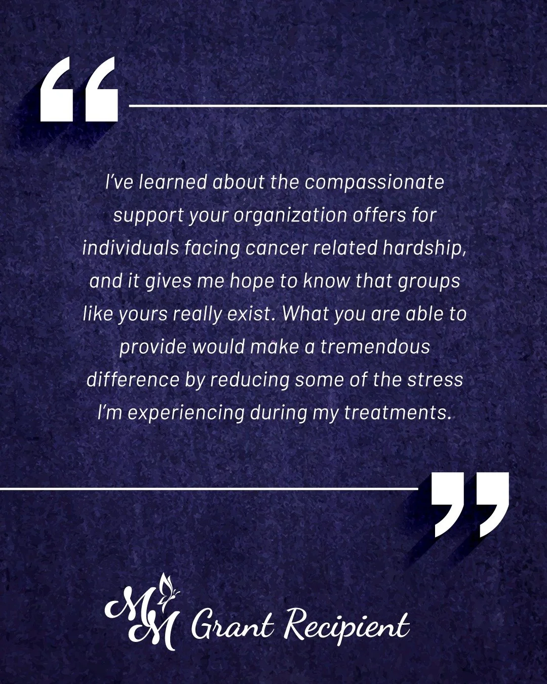 Thanks to supporters like you, Marisa&rsquo;s Mission was able to provide this family with a Home Assistance Grant, helping to relieve some of the financial stress that comes with cancer treatment. 💕

The need for assistance continues to grow. This 