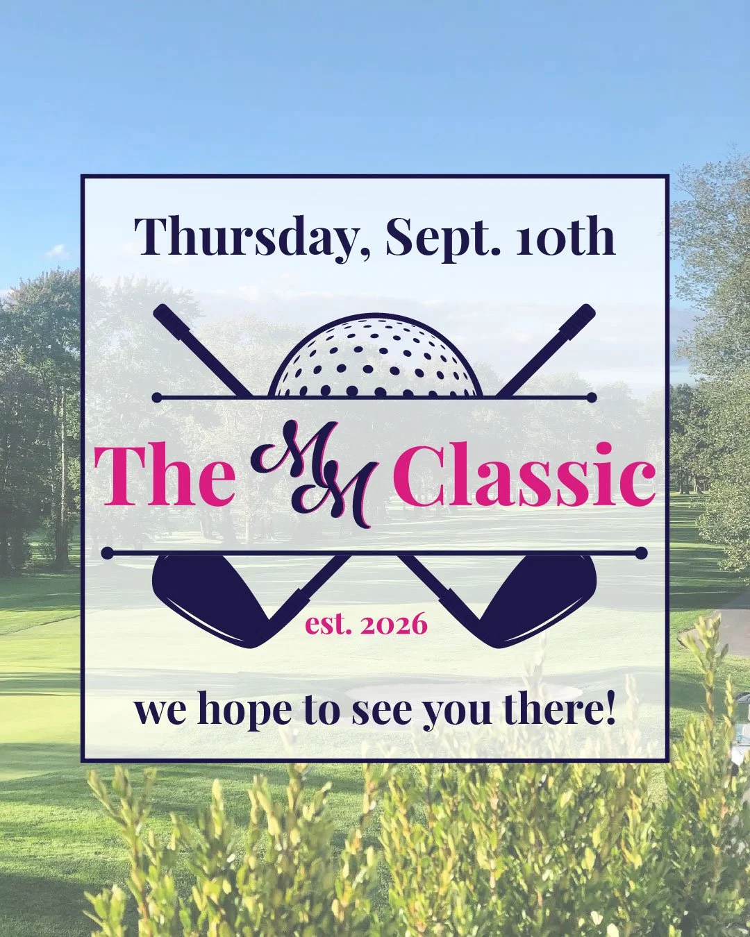 ✨ Introducing The Marisa&rsquo;s Mission Golf Classic ✨ 

This year, we are putting a fresh spin on our annual fundraiser by transitioning from our traditional Casino Night to our inaugural Golf Tournament at the Brookmeadow Country Club in Canton, M