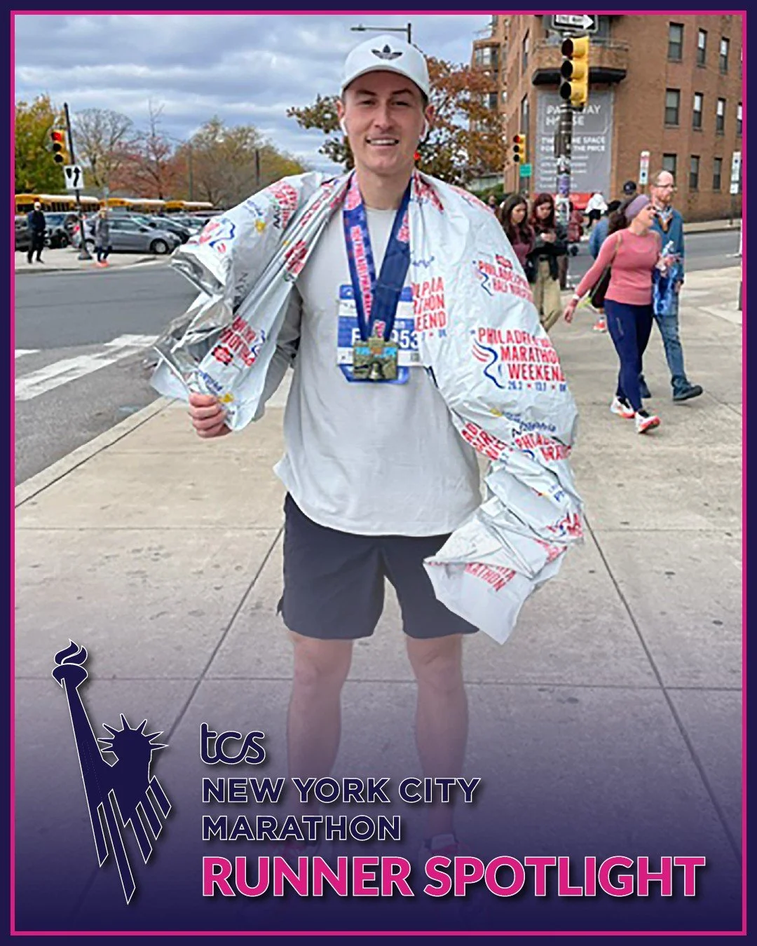 Today's Runner Spotlight is Brendan Tatlow!

Our NYC Marathon Team is made up of incredible individuals, each with their own story, motivation, and reason for running in support of Marisa's Mission. Get to know Brendan by reading his spotlight, then 