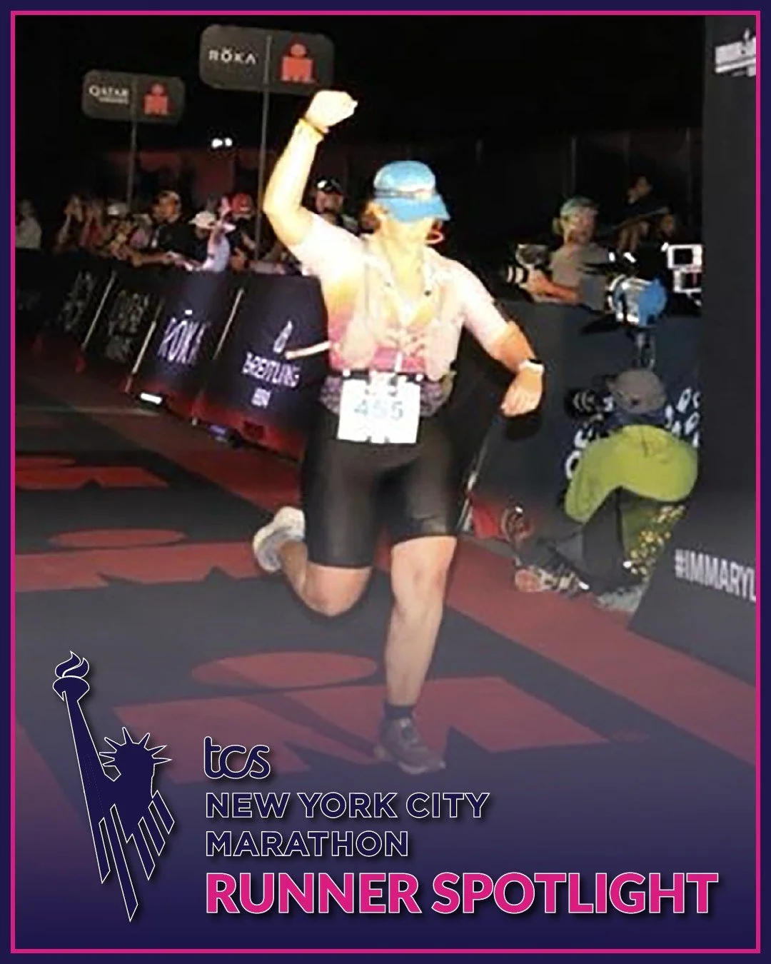 Today's Runner Spotlight is Kayla Hannon!

Our NYC Marathon Team is made up of incredible individuals, each with their own story, motivation, and reason for running in support of Marisa's Mission. Get to know Kayla by reading her spotlight, then help
