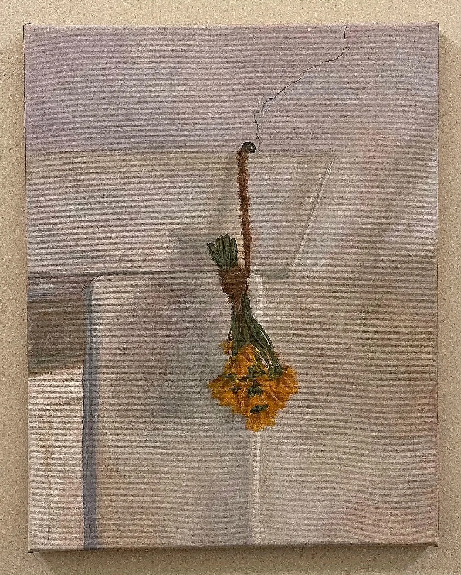 "First Flowers"
Raymond Carr
Acrylic on canvas
11 in x 14 in
From 2024 "Rewilding" series 
Past Exhibitions: 
Grunewald Guild, Leavenworth, WA
Seattle University, Seattle, WA
Price: $150 USD - Contact to purchase