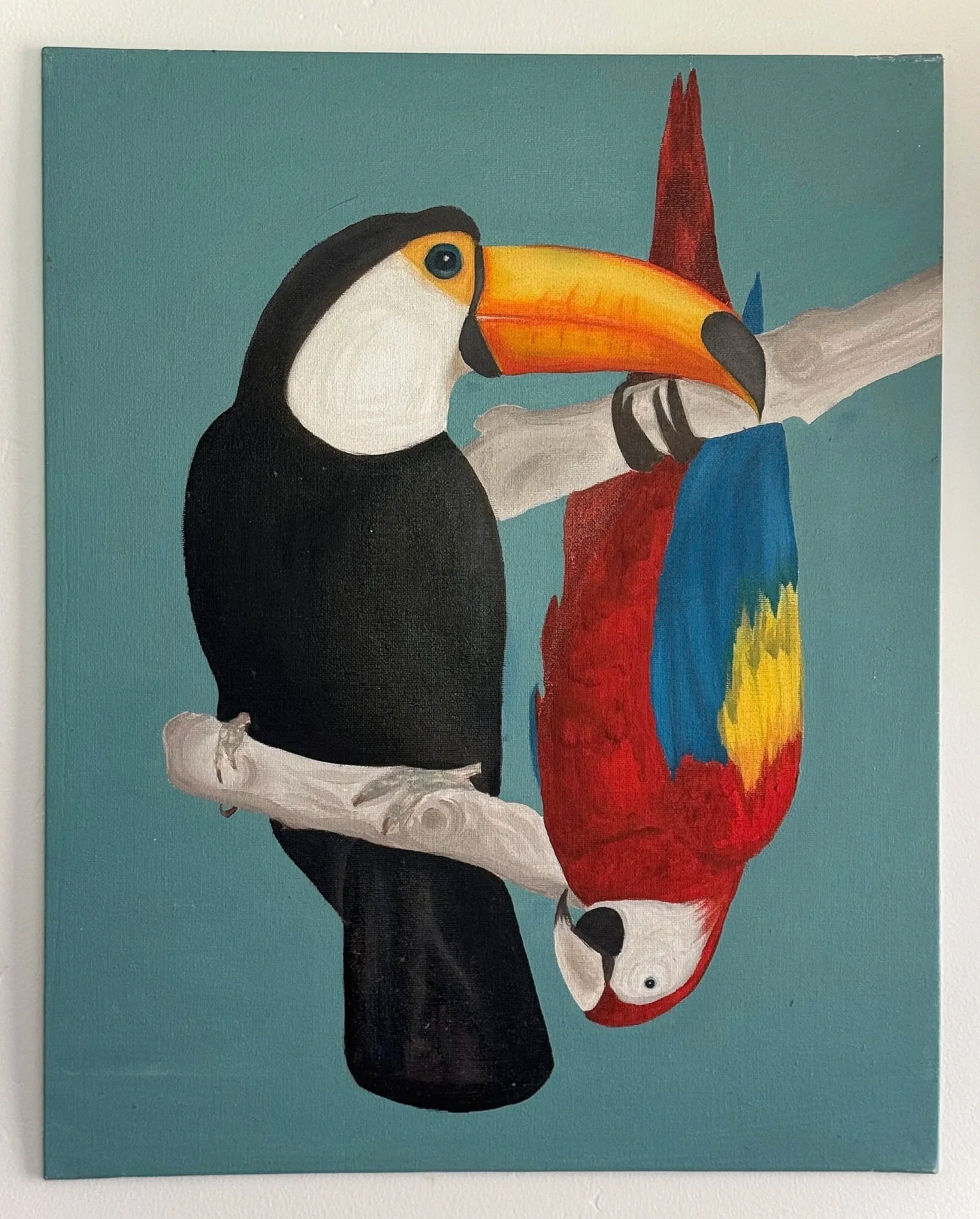 "Birds Unturned"
Raymond Carr
Oil on canvas board
16 in x 20 in
2019
Price: $500 USD - Contact to purchase