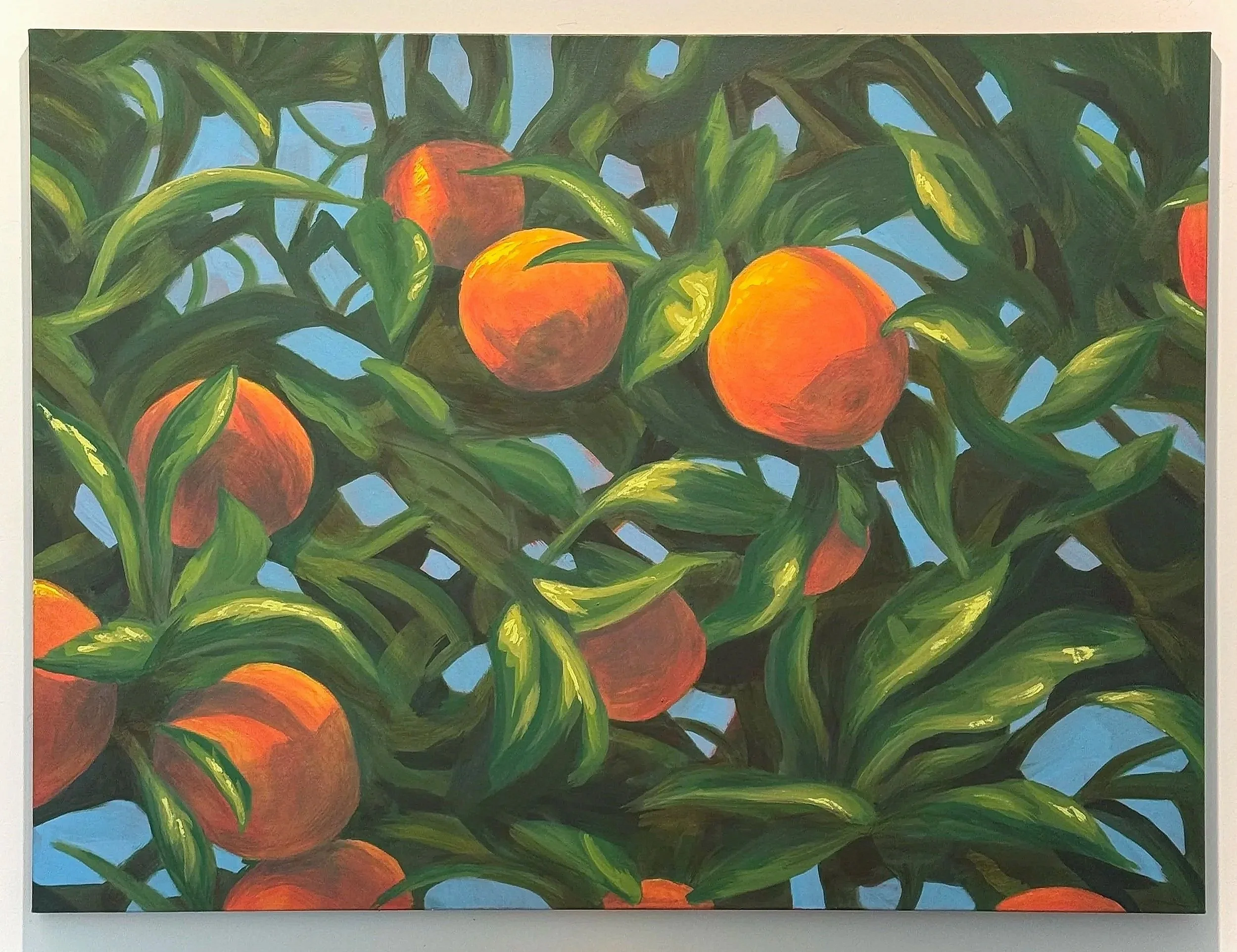 "Orange Study 1"
Raymond Carr
Acrylic on canvas
40 in x 30 in
2025
Price: $1200 USD - Contact to purchase