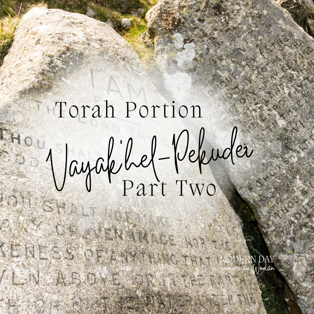 Vayak’hel-Pekudei         {Part Two}