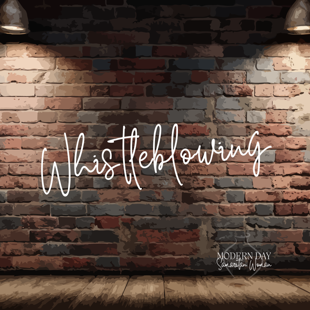 Whistleblowing In The Recovery World