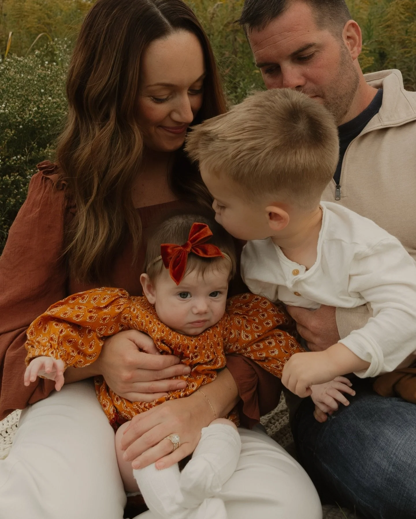 i&rsquo;ve had the sweetest honor of documenting this family three times this year &mdash; their maternity session when they were still a family of three, their newborn session as they welcomed baby claire home, and most recently an extended family s