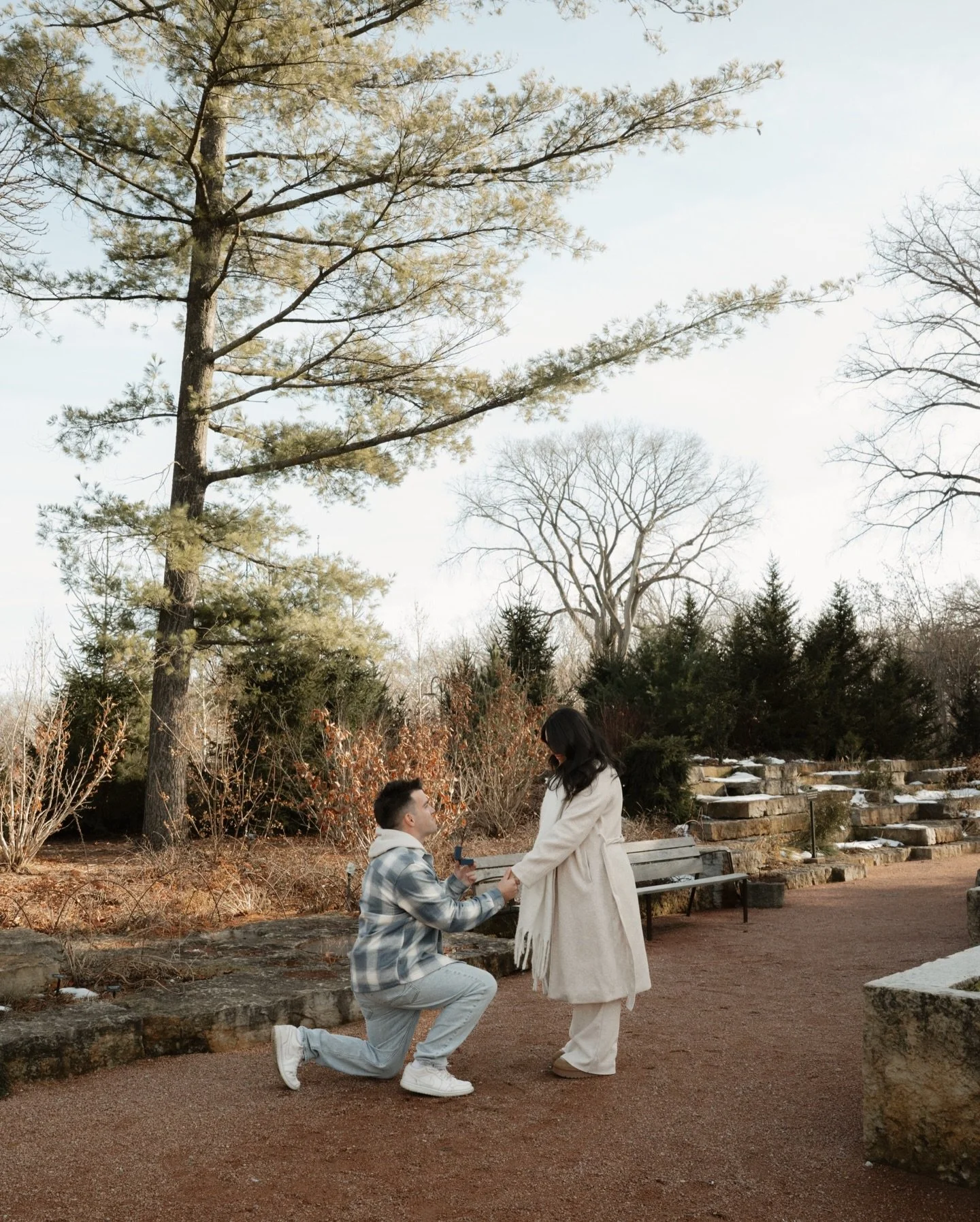 tis the season for the sweetest holiday proposals ✨

had the honor of documenting nick + yuliza&rsquo;s chicago proposal yesterday while they were back home visiting family for the holidays. here&rsquo;s a little sneak peek from their day&hellip; scr