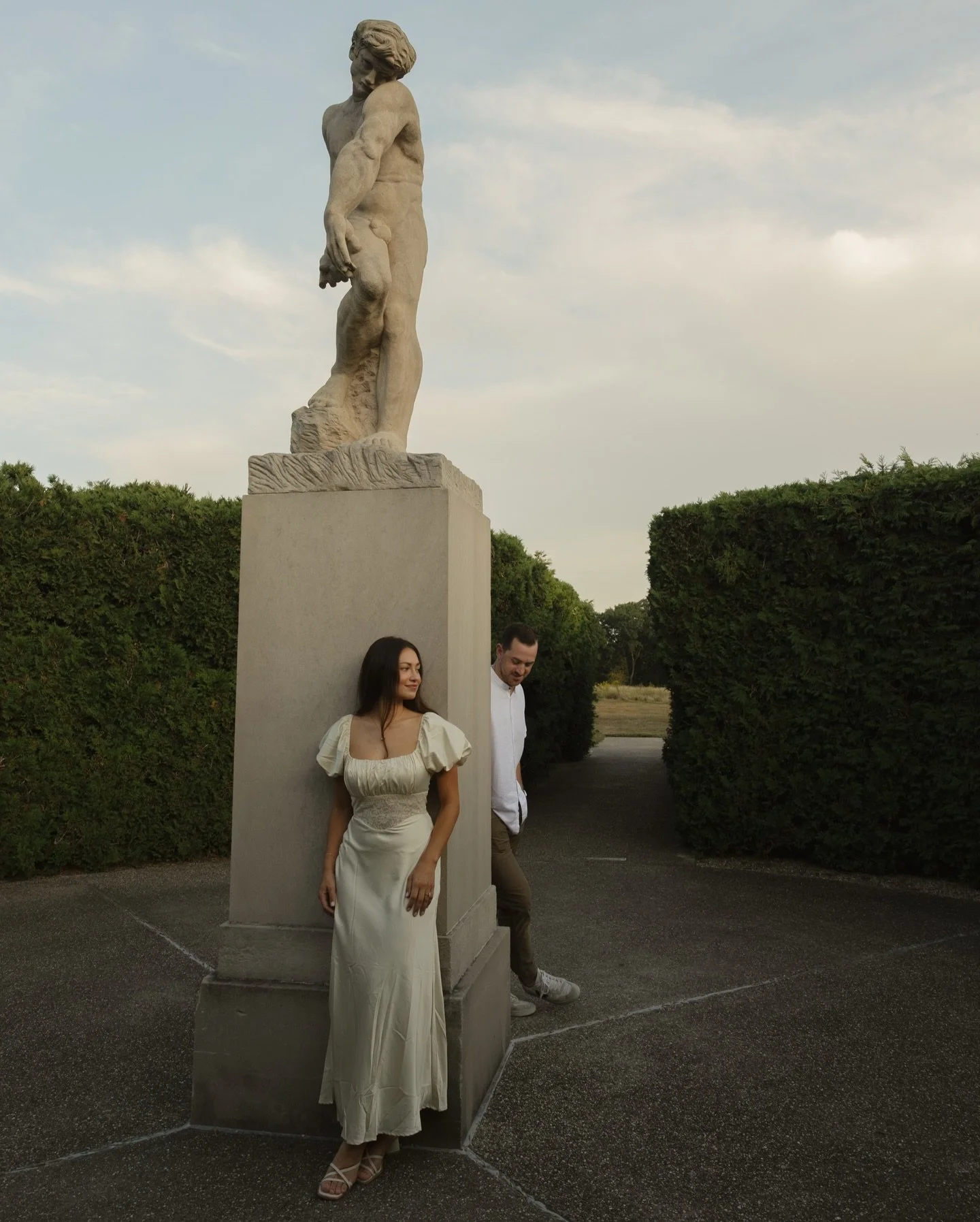 angelika + nate&rsquo;s fall engagement session at @allertonpark from the archives 🎞️✨