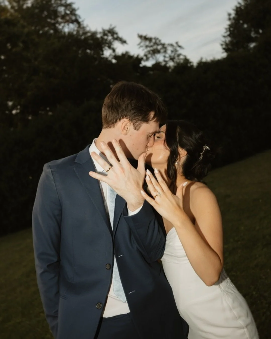 mr. &amp; mrs. rossow ✨

one of my favorite things about this day was how very clearly loved these two are by their people 🫶🏼

every part of their wedding felt deeply personal and intentionally theirs... from sam playing college football video game