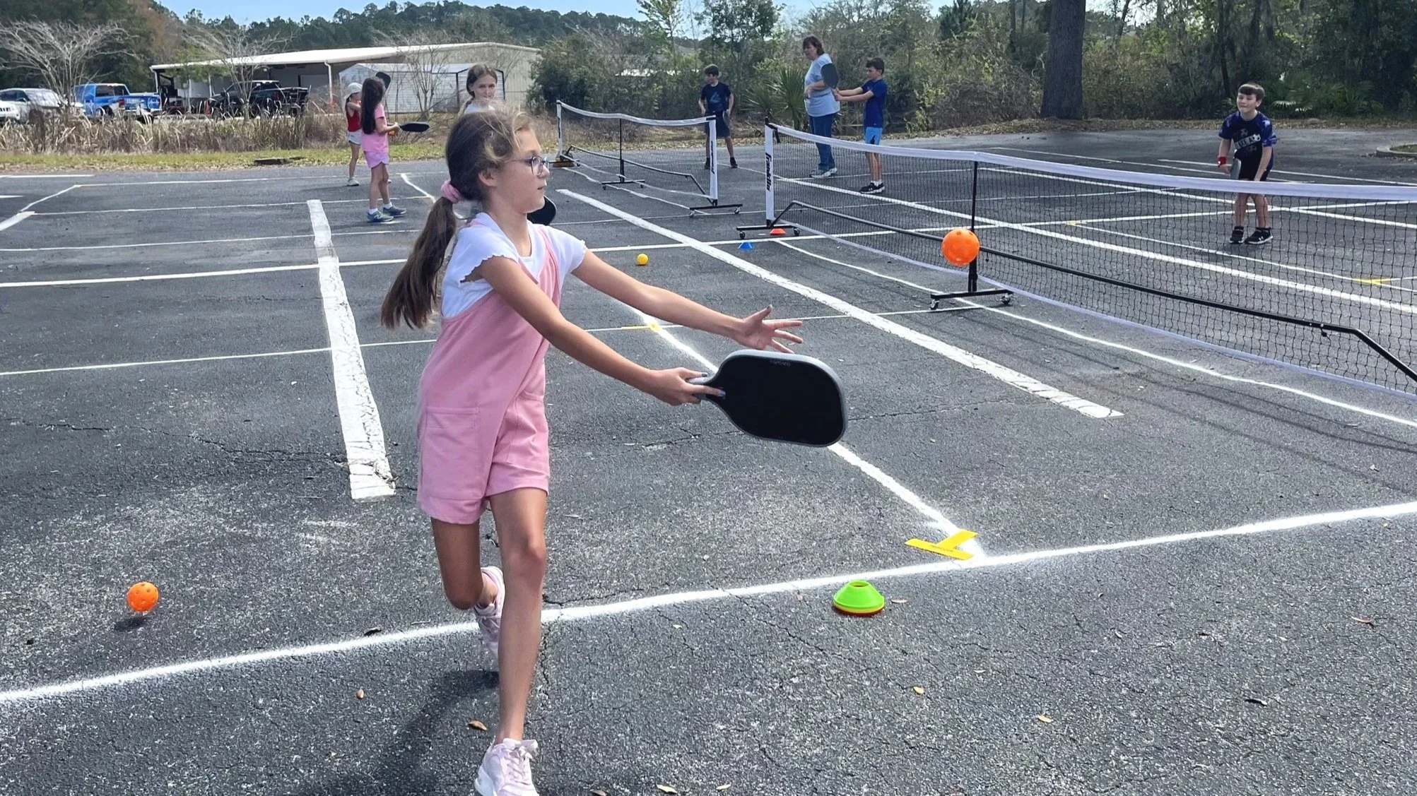 Pickleball lessons for kids St. Augustine