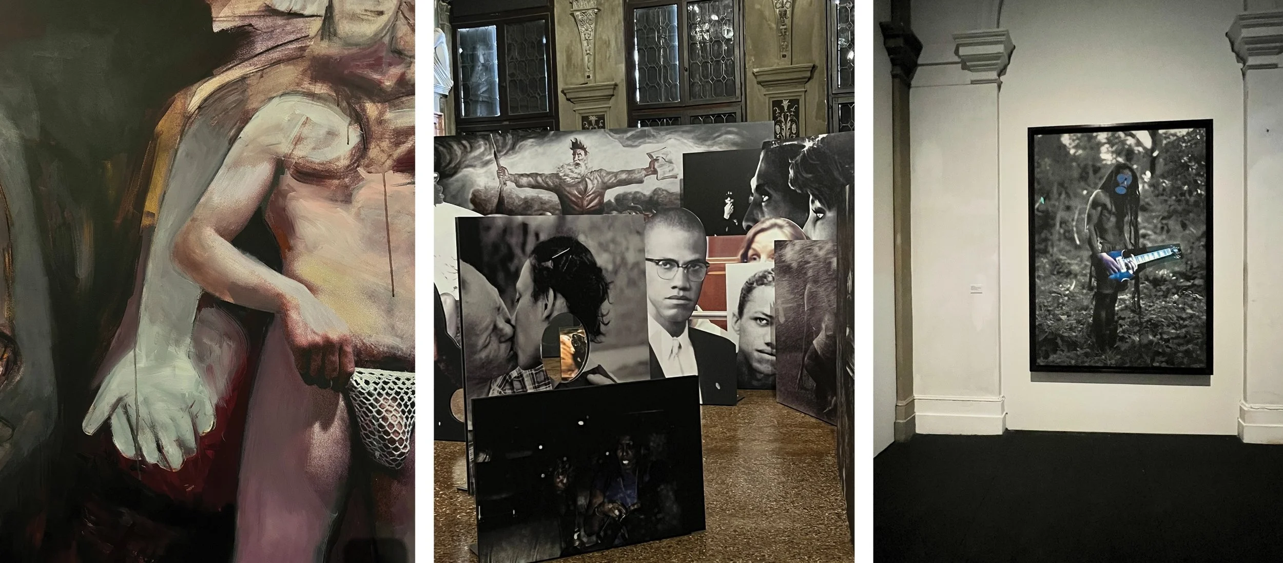 Fondazione Prada, Venice Helter Skelter exhibition views Arthur Jafa and Richard Prince