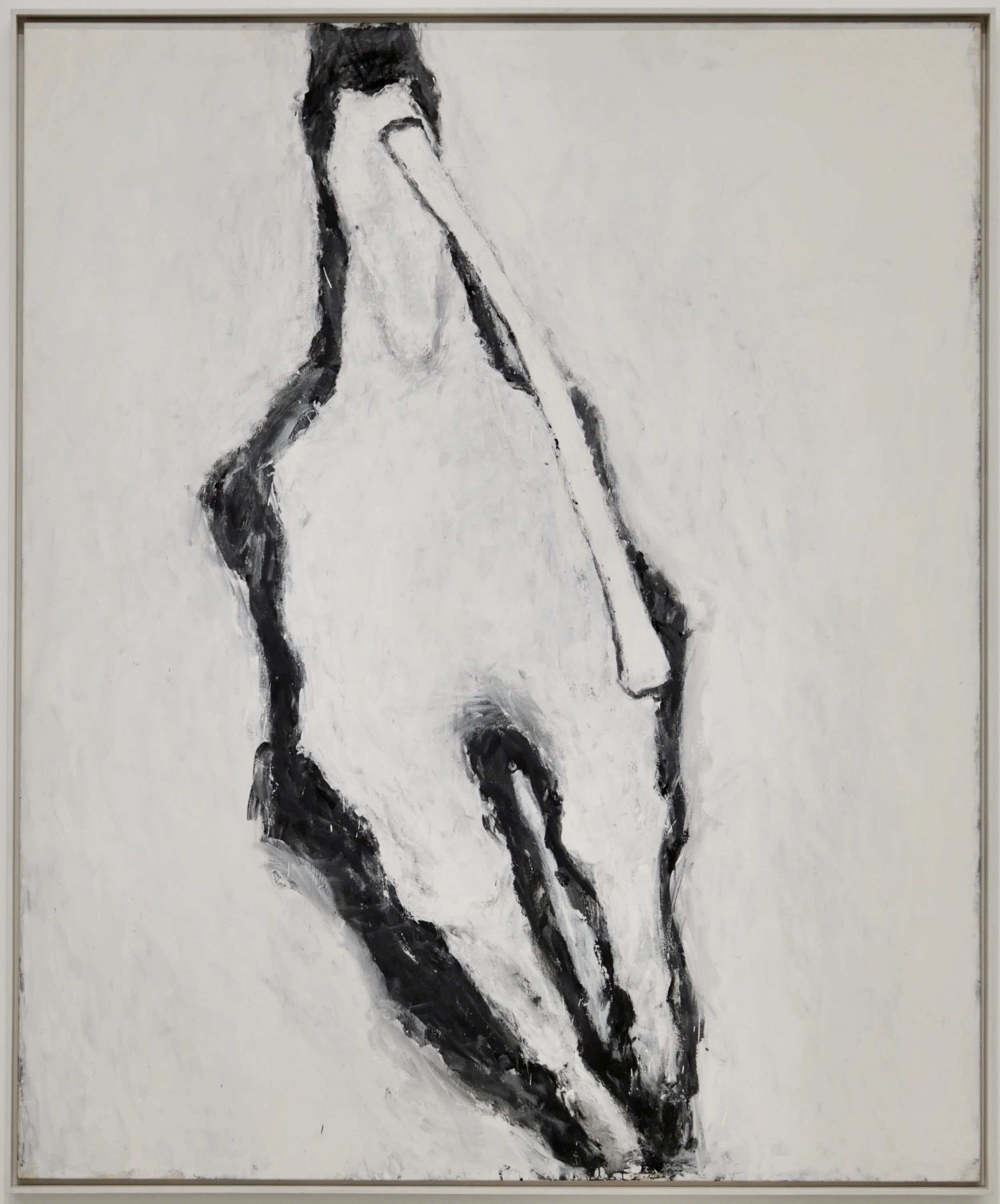 Susan Rothenberg painting, For the Light (1974)