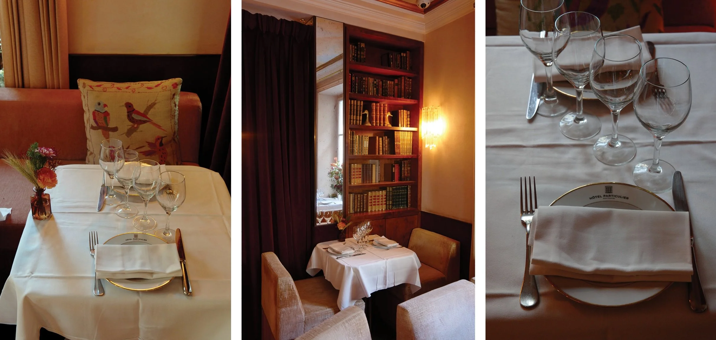 Photo series of interiors of Hotel Particulier, Montmartre Paris