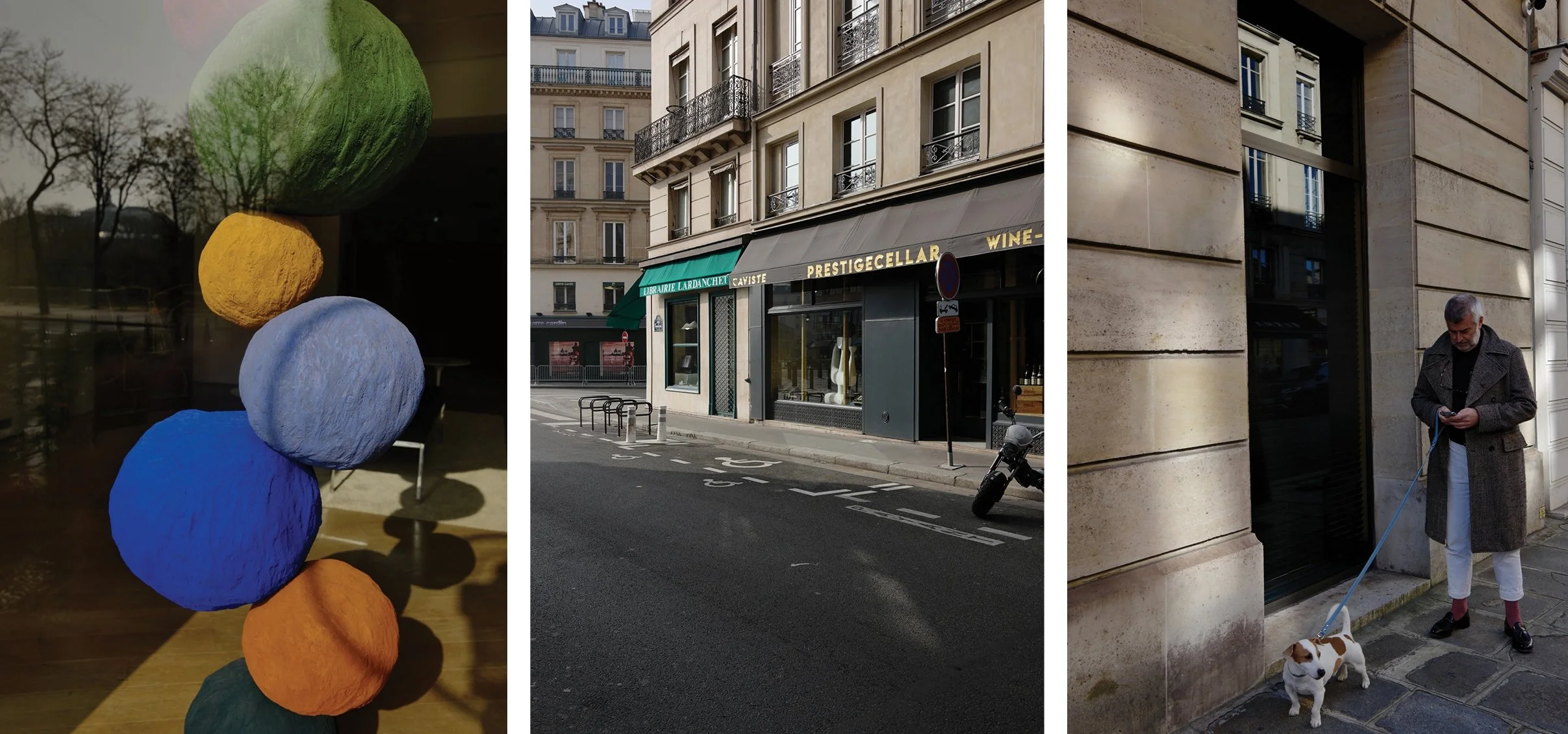 Facades and people in Rue de Miromesnil, Paris 8