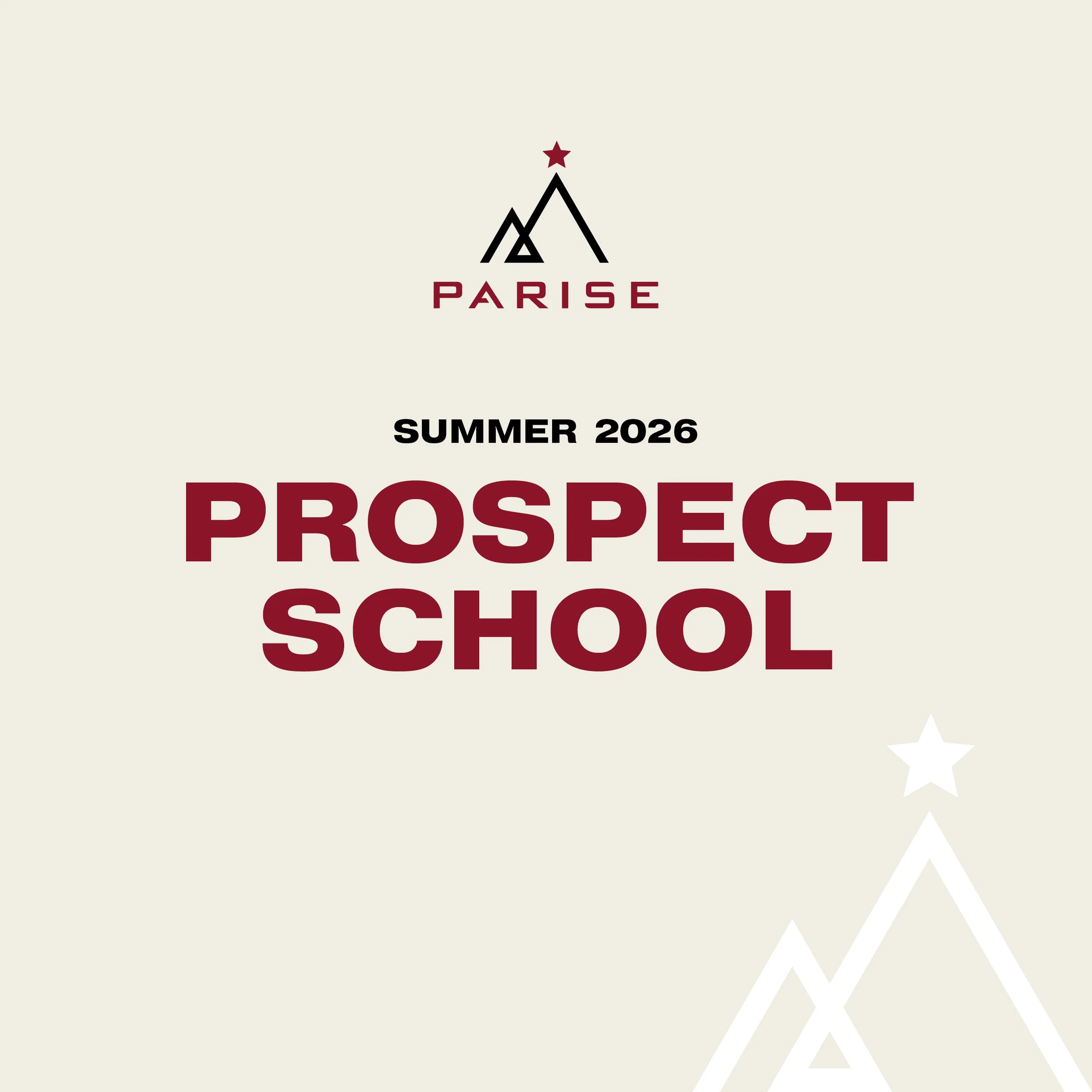 2026 Prospect School