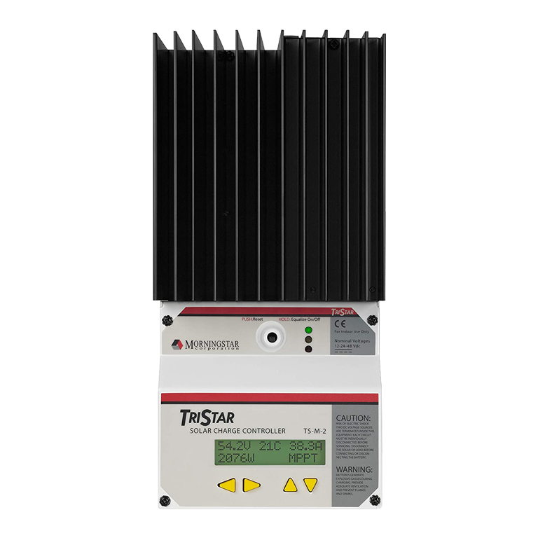 TS-60M ProStar 60 Amp 12/24 or 48 Volt with built-in-Meter