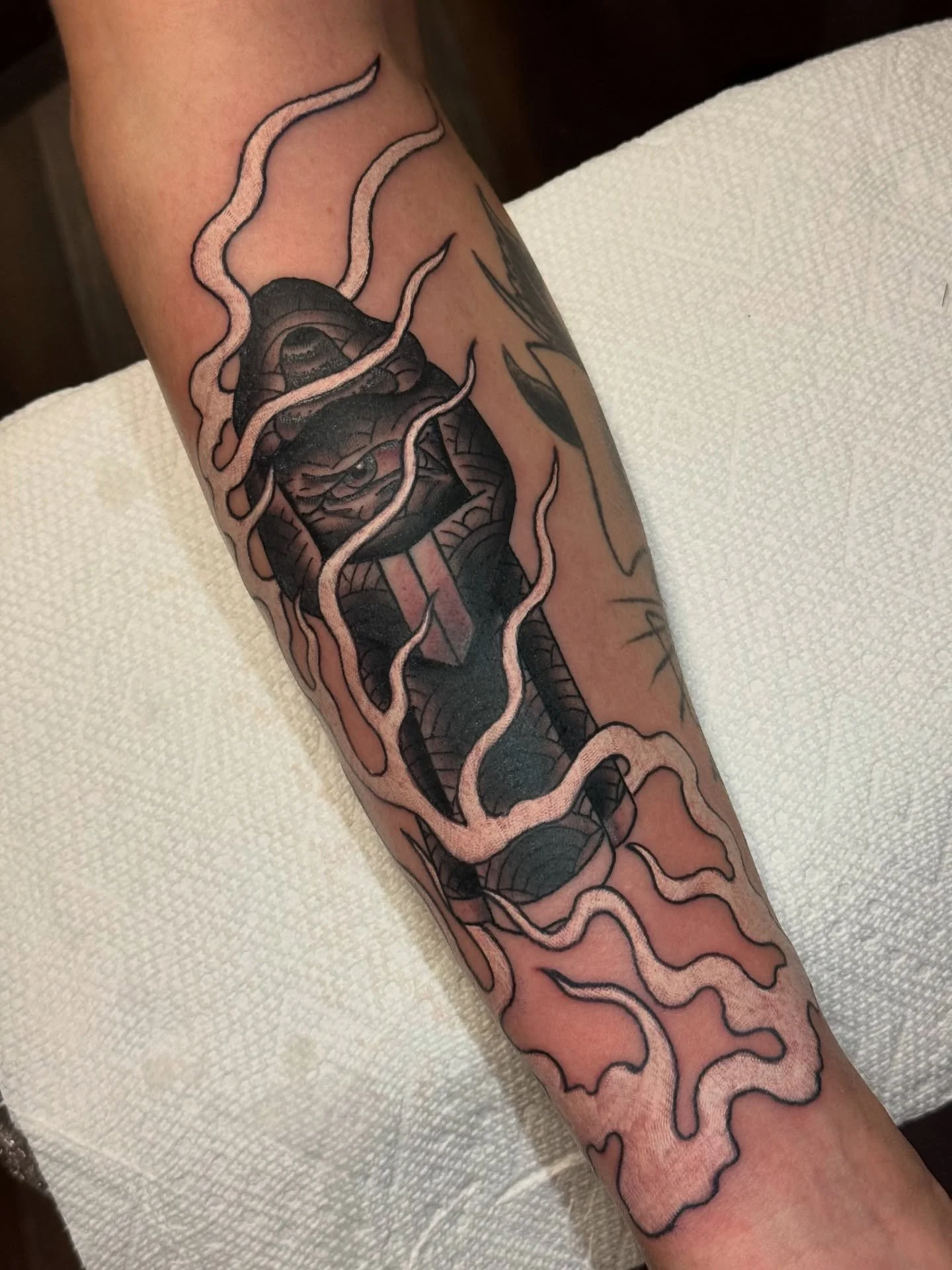 Fun Higgs piece next to a rad @jd_burnett rose morph.