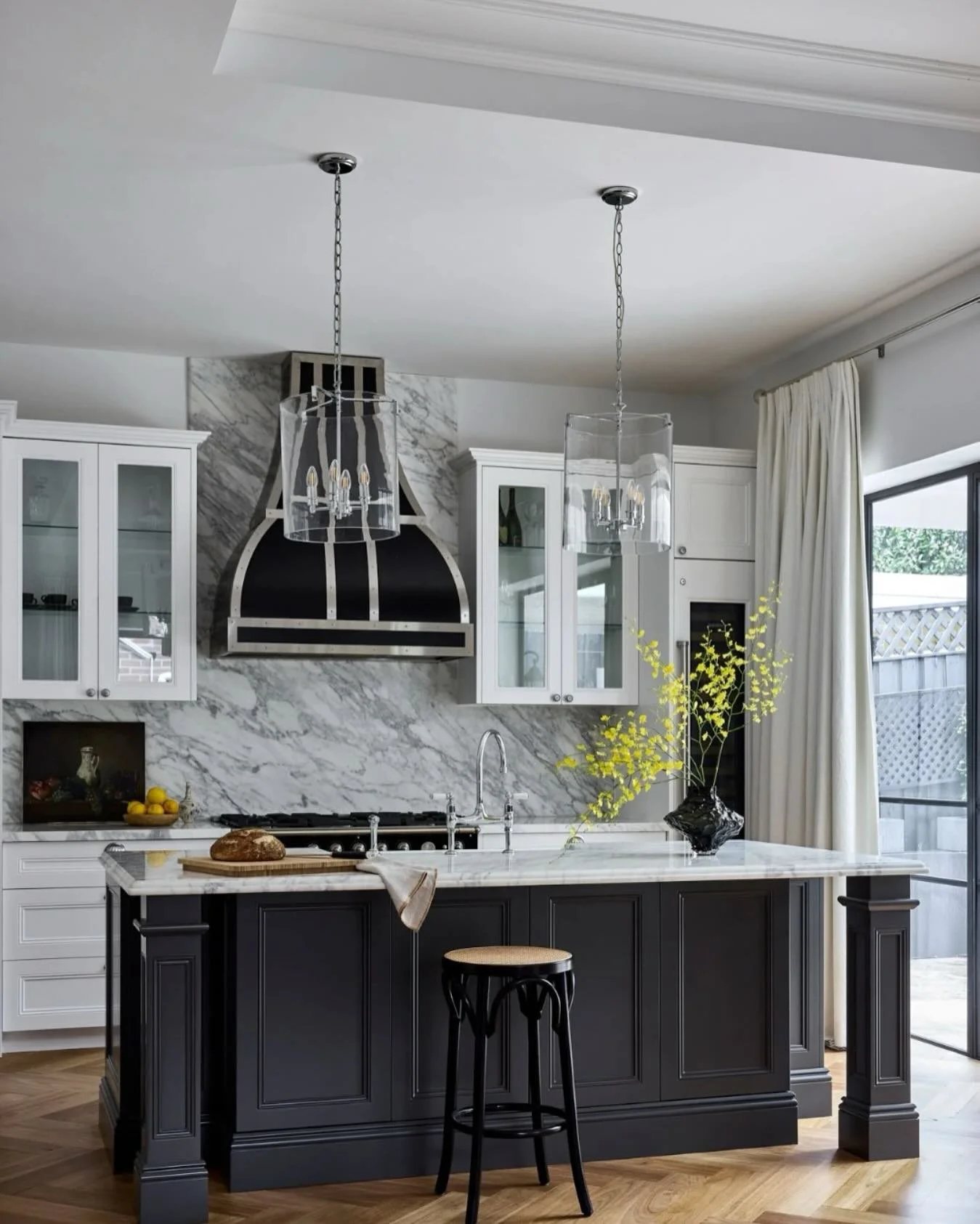 I like to think of the kitchen as the quiet centre of gravity in any home &mdash; where the day begins, and often where it ends.

For this project, I worked with the clients on the kitchen and main bathroom design, curating the finishes, stone, and t