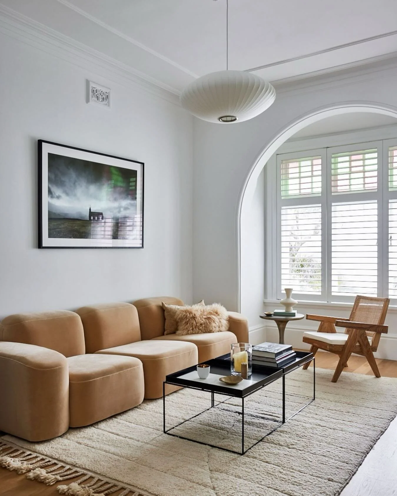 A sitting room should never feel staged.

This one gets beautiful light throughout the day and feels cosy at night. It&rsquo;s not a room used every day, but when it is, it&rsquo;s a reminder of how good design can affect even the simplest moments &m