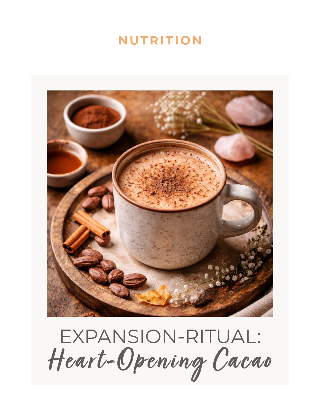 Recipe: Heart-Opening Cacao