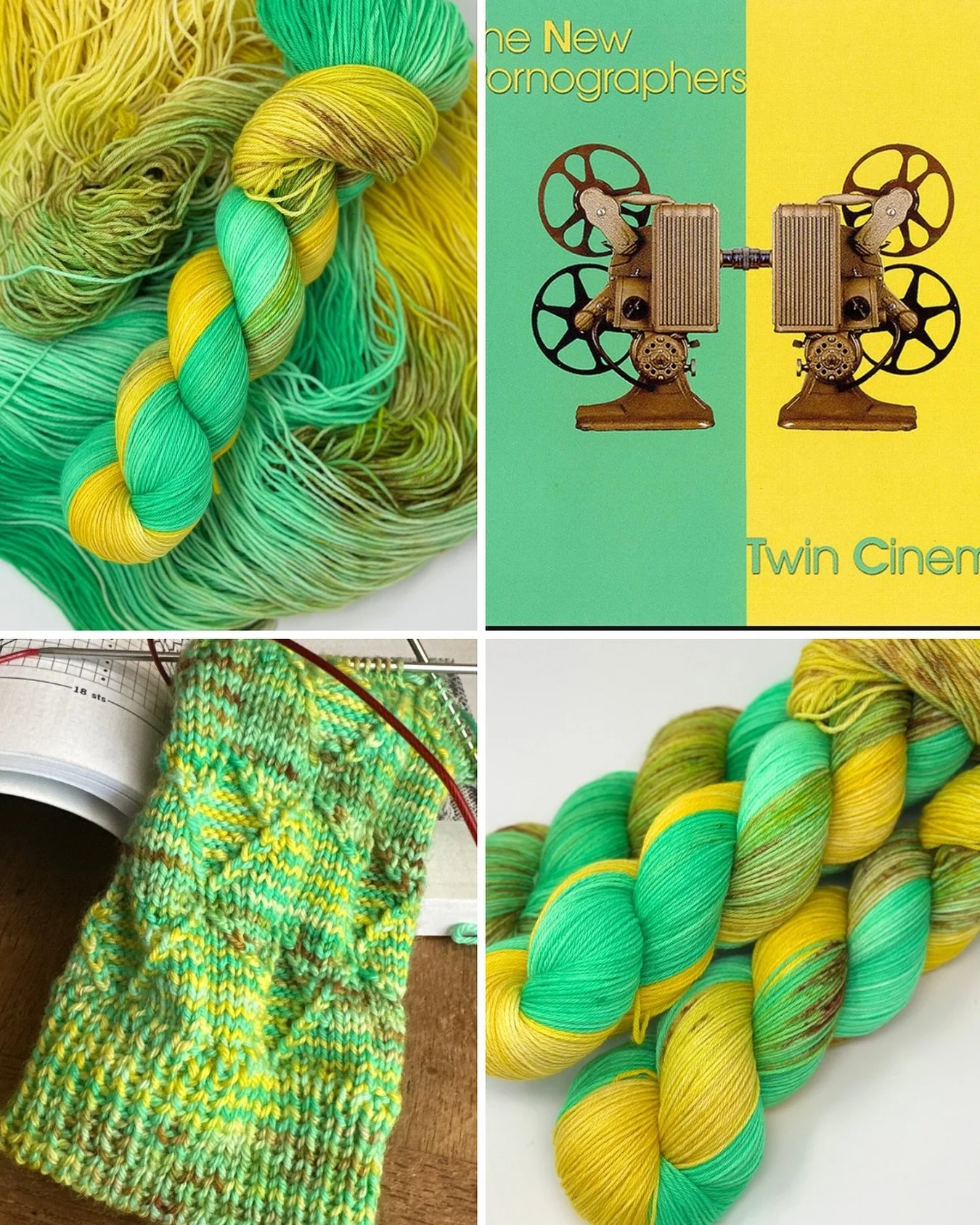 new colorway alert! Twin Cinema is inspired by the excellent 2005 @thenewpornographers album #twincinema