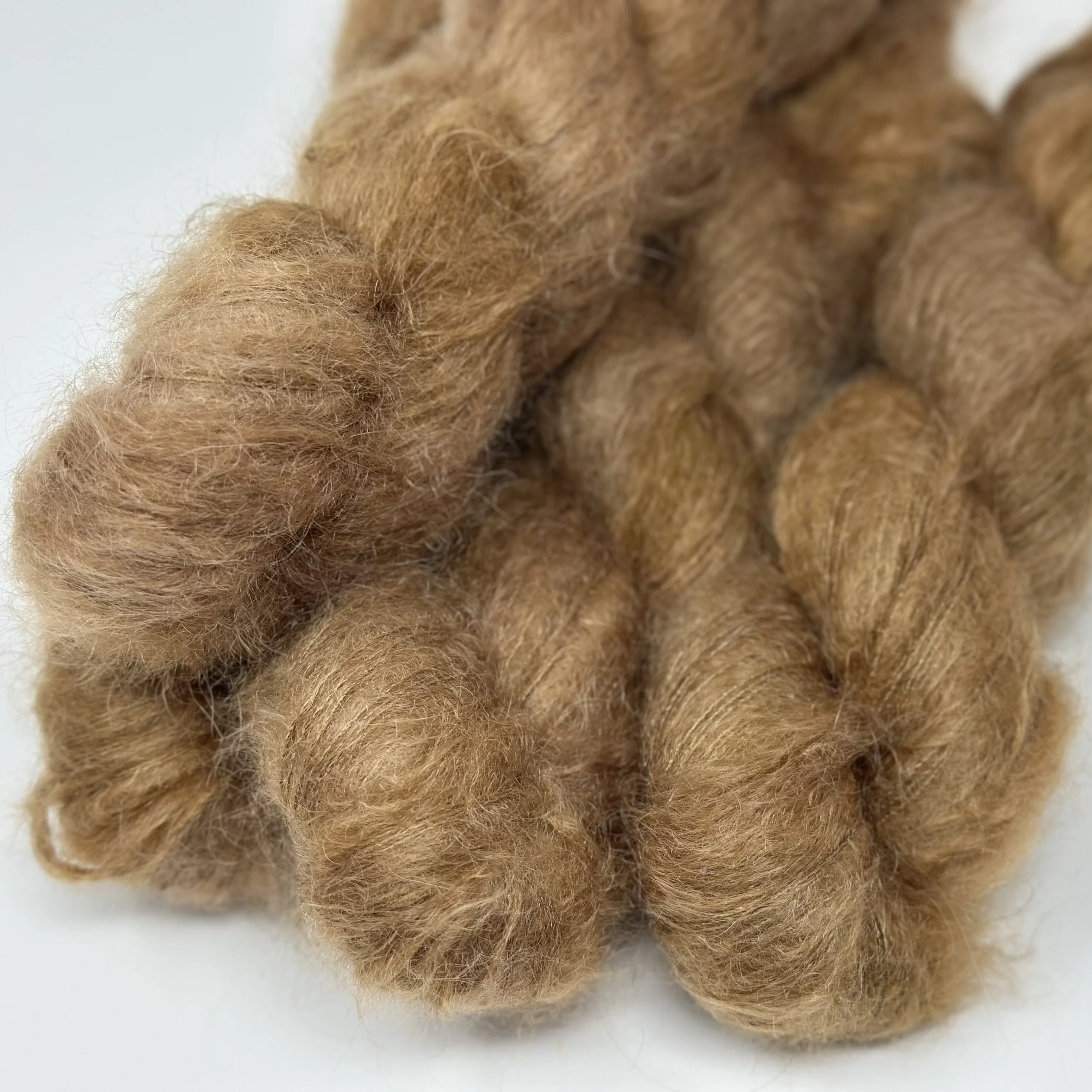 Angel Fluff yarn in Georgia's Groundhog