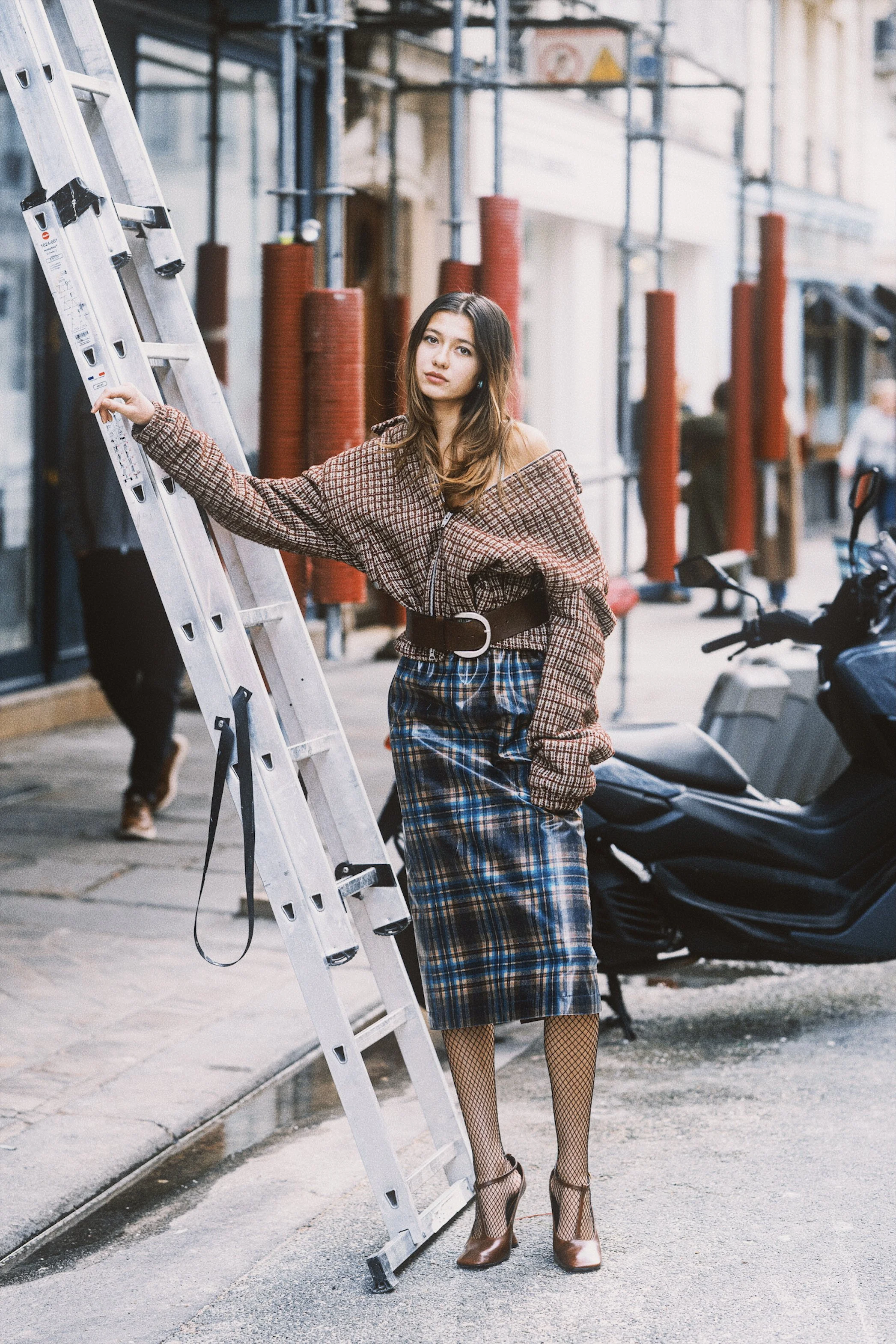 Paris Test Shoot. Book development. New Faces. Outdoor test shoot.