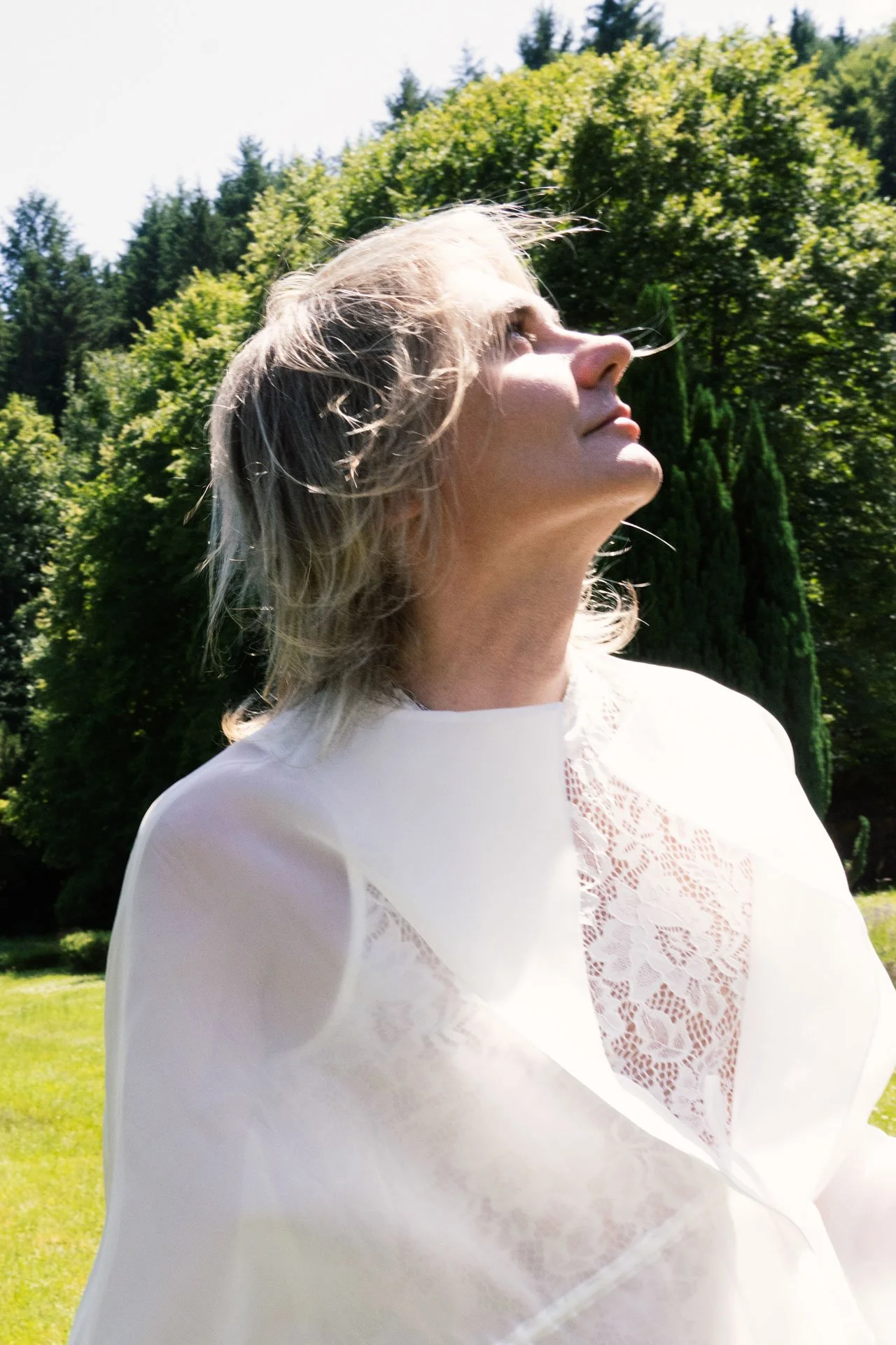 Grey Wiese, At Villa Réné Lalique, photographed by Yana Laumonier. Soft morning light. Summer in France.