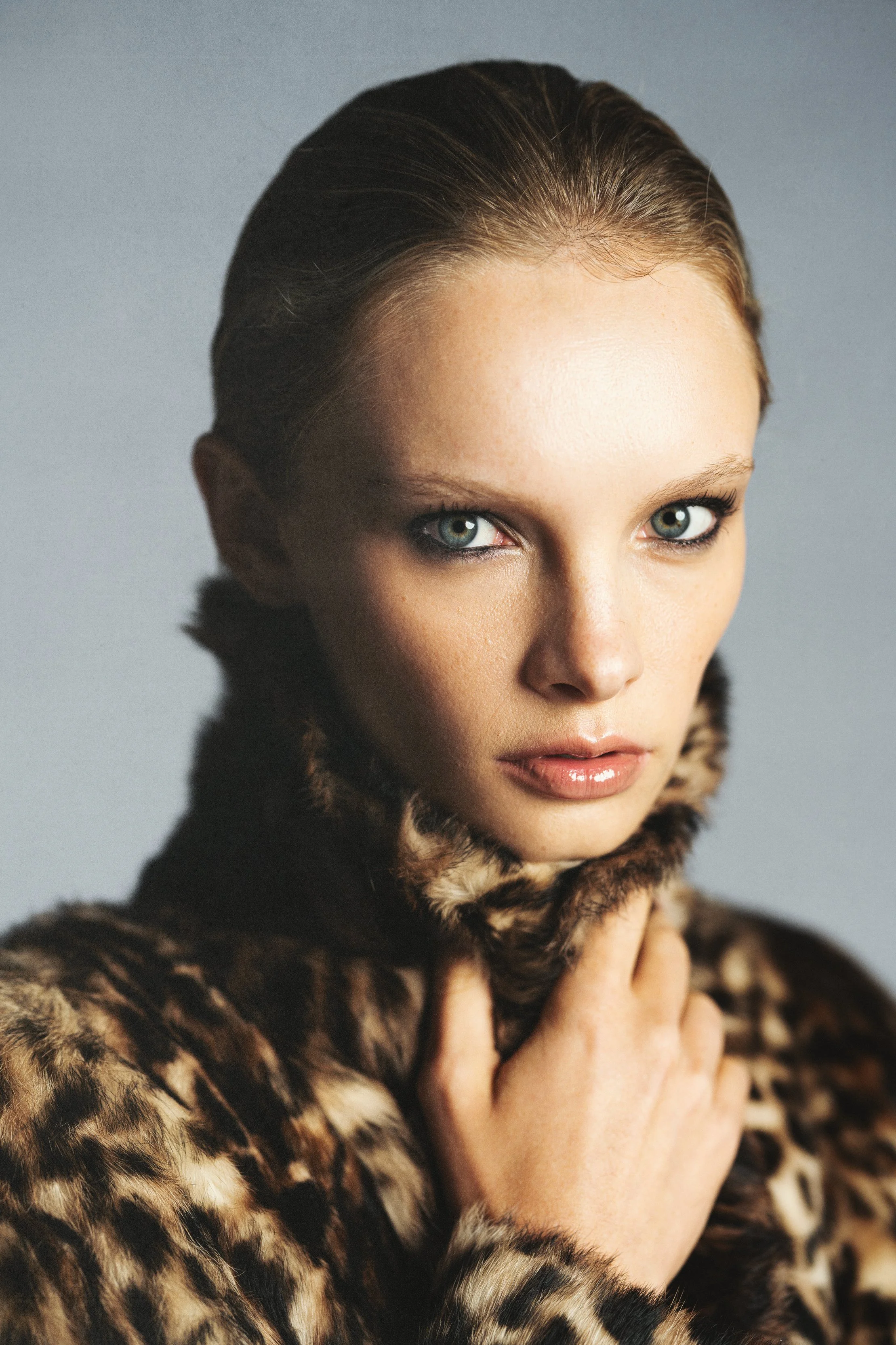 Barbara for Premium Models, 2025, Paris. Editorial studio Test Shoot. 