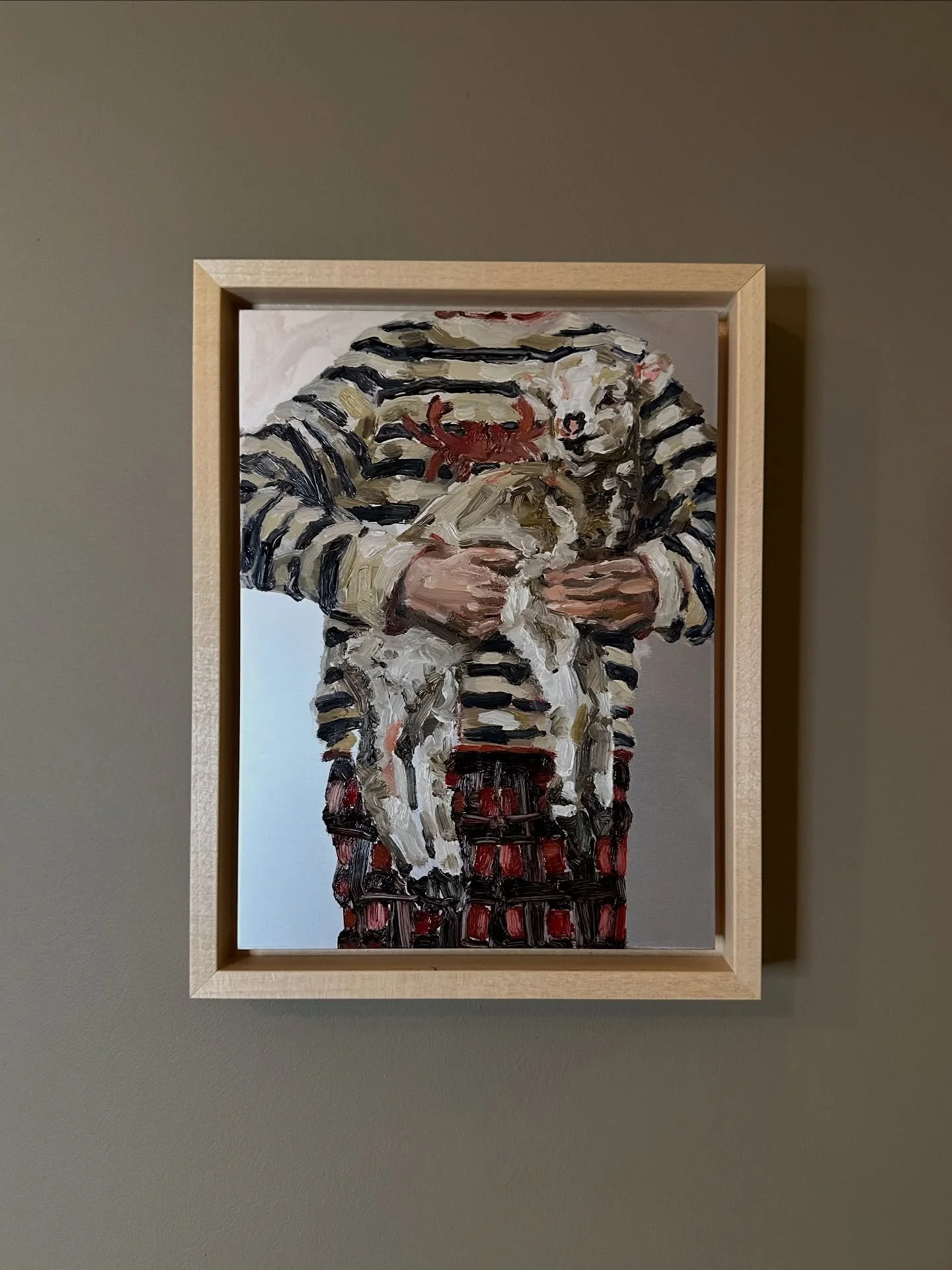 Around the Clock (2025)
Oils on aluminium
Framed size: 18x23cm
🐑 

#oilpainting #fineart #artist