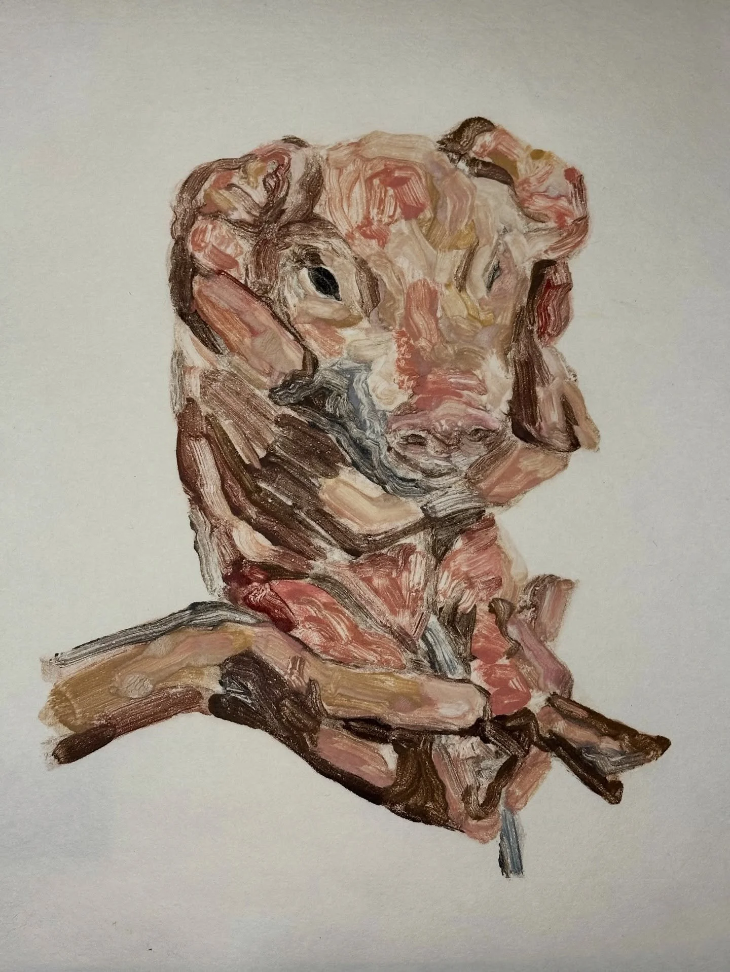 Little Pig
Monotype on washi 
21x26cm unframed
2025

One of my favourites in a different medium 🐷 

#printmakingart #monotype #farm #piglet