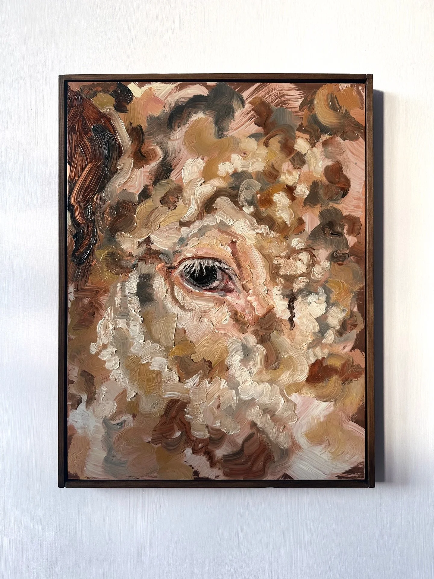 Bullseye
Oils on copper 
32x42cm framed
2024

I&rsquo;ve been making wooden panel frames for lots of my work on metal recently so thought it was a good opportunity to post some I never got around to posting at the time.