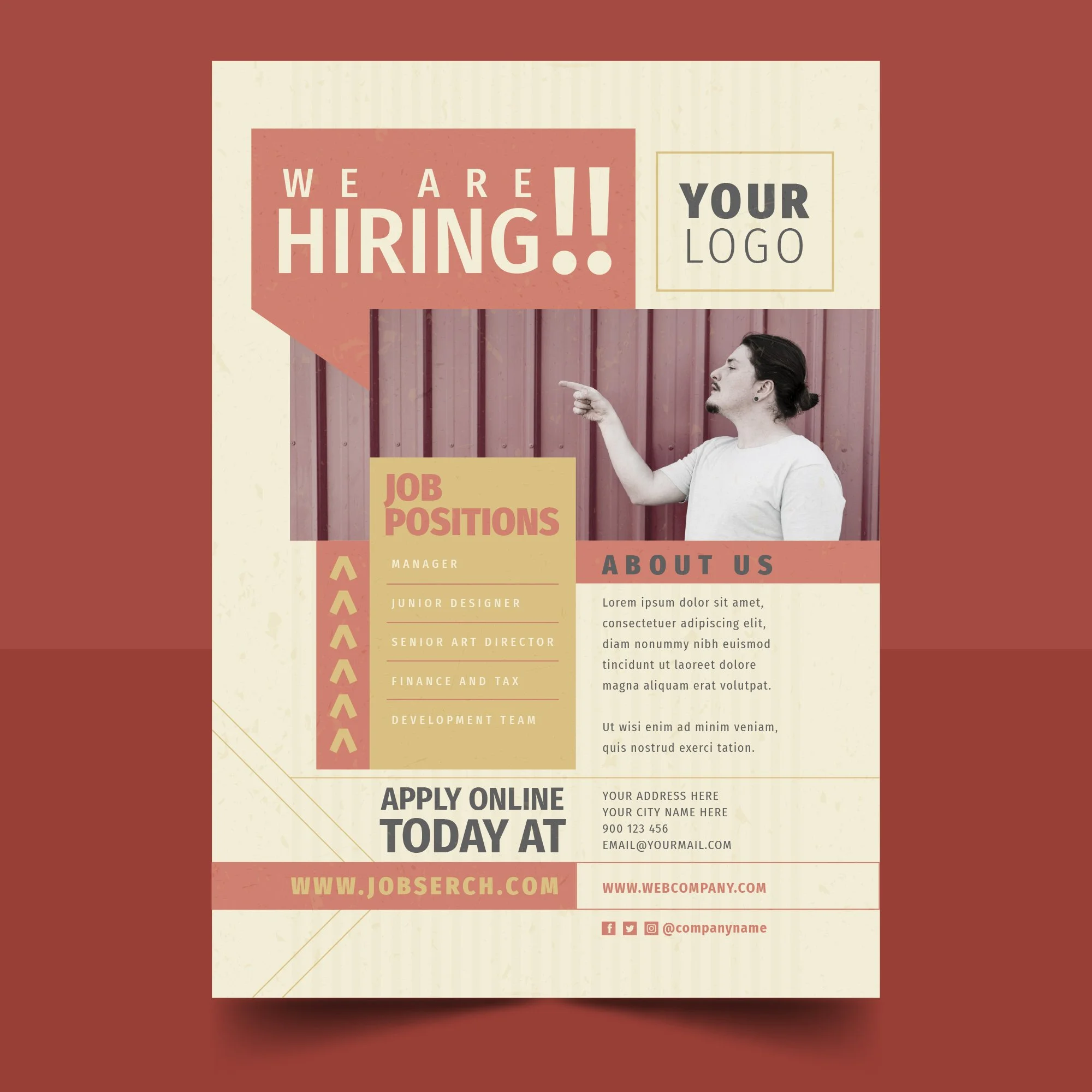 employment advertisments and wording