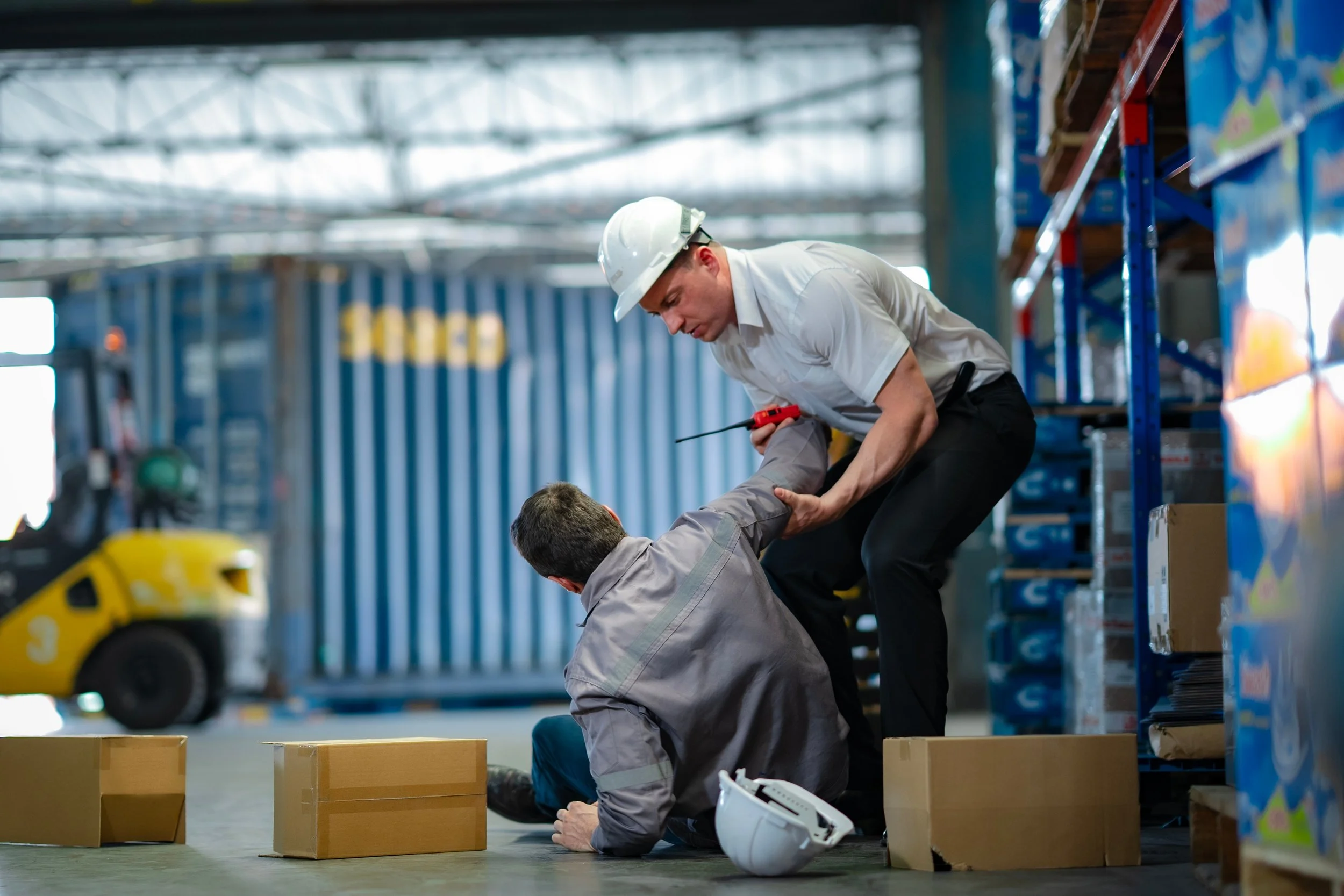 manual handling factory accident compensation claim