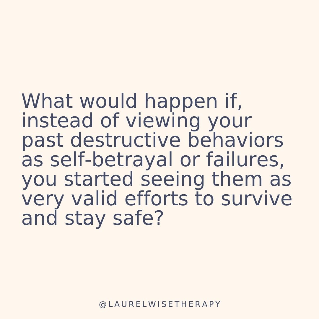 How might this influence your ability to be more compassionate with yourself in the present?