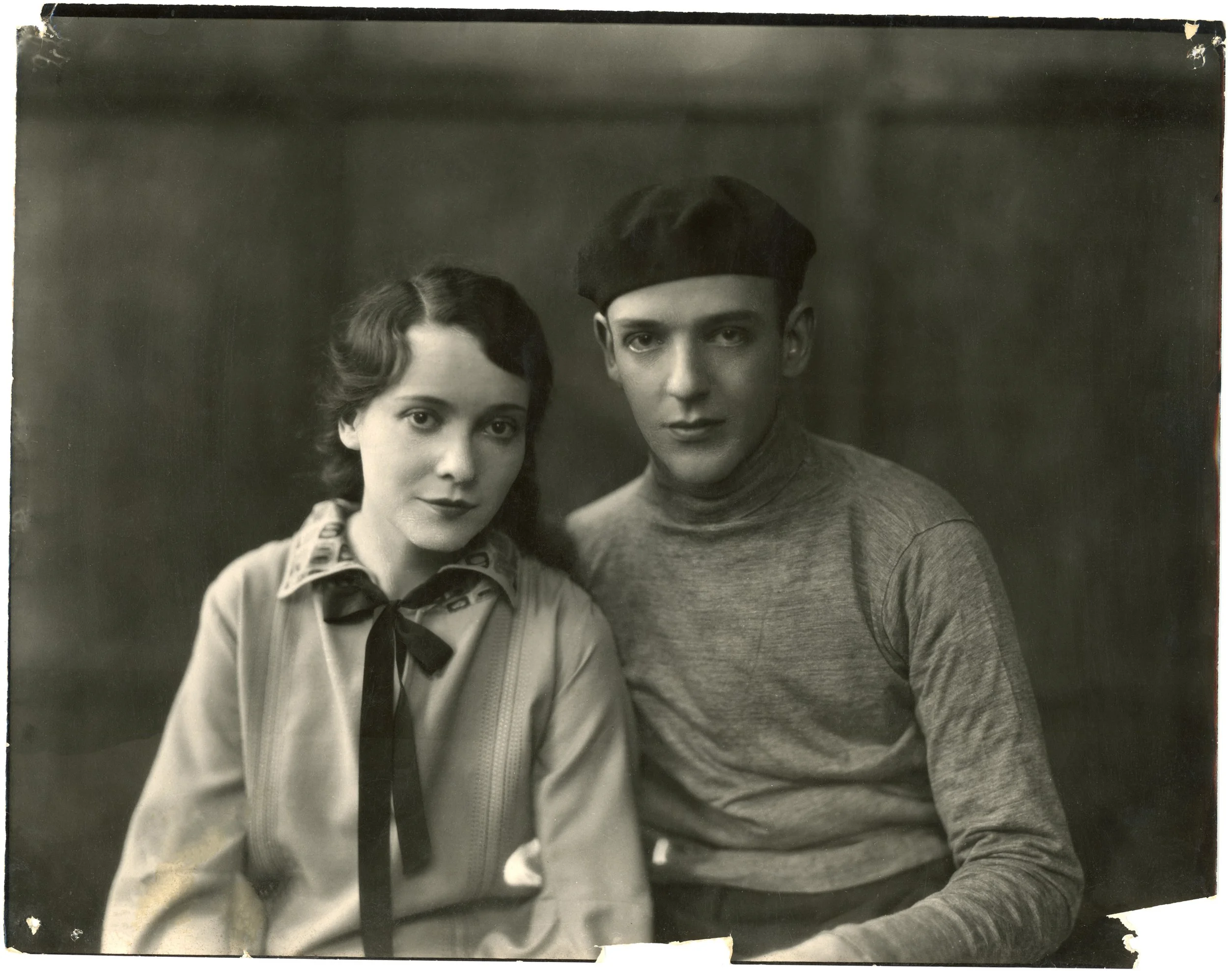 Adele and Fred Astaire, brother & sister dance team, 1926 © James Abbe Archive