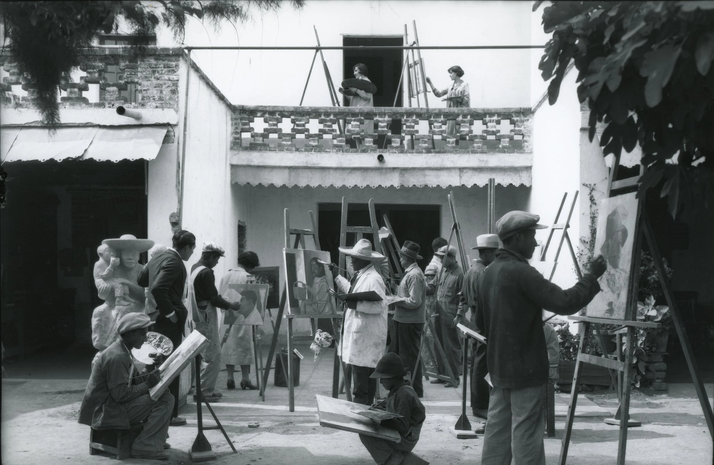Art School, Mexico City 1929 © James Abbe Archive