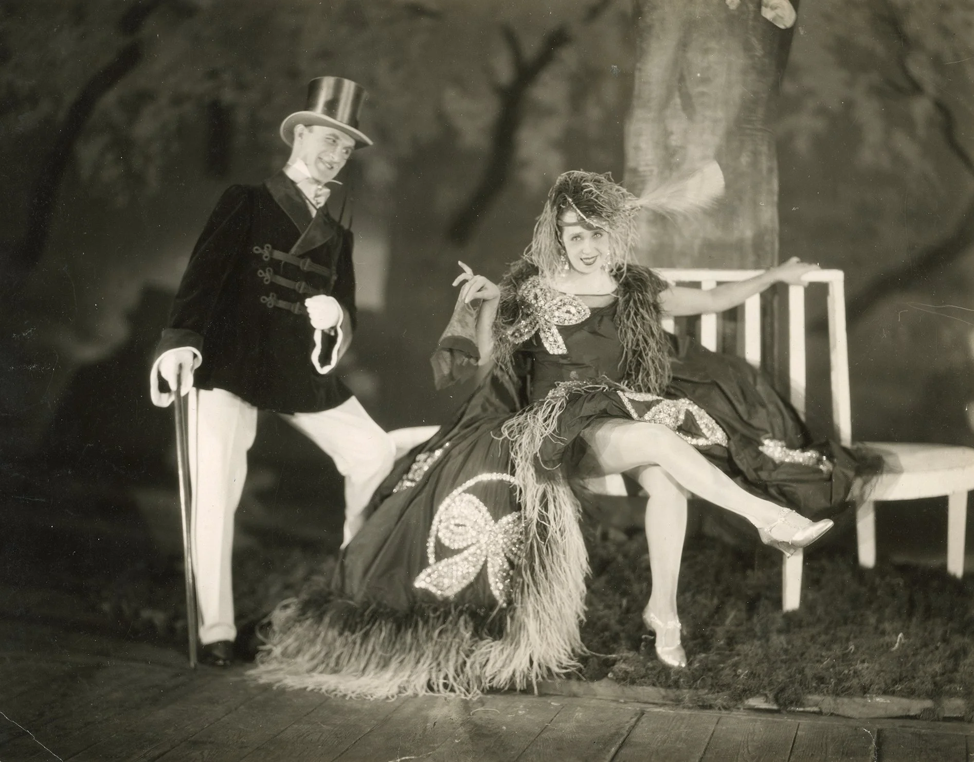 Mistinguett and Senor Randall, costumes by Lanvin © James Abbe Archive