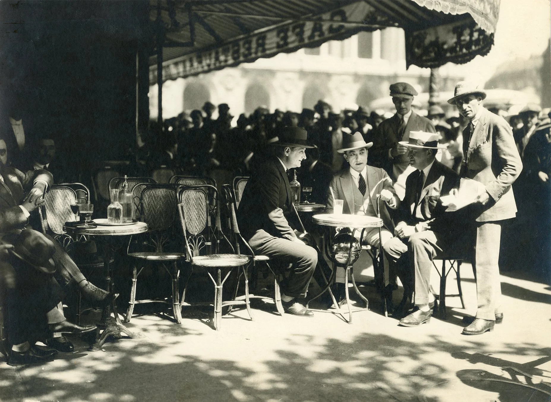 Japanese American Silent Film Star Sessue Hayakawa in Paris © James Abbe Archive 