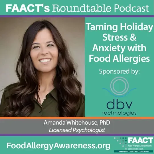 Ep. 270: Taming Holiday Stress & Anxiety with Food Allergies